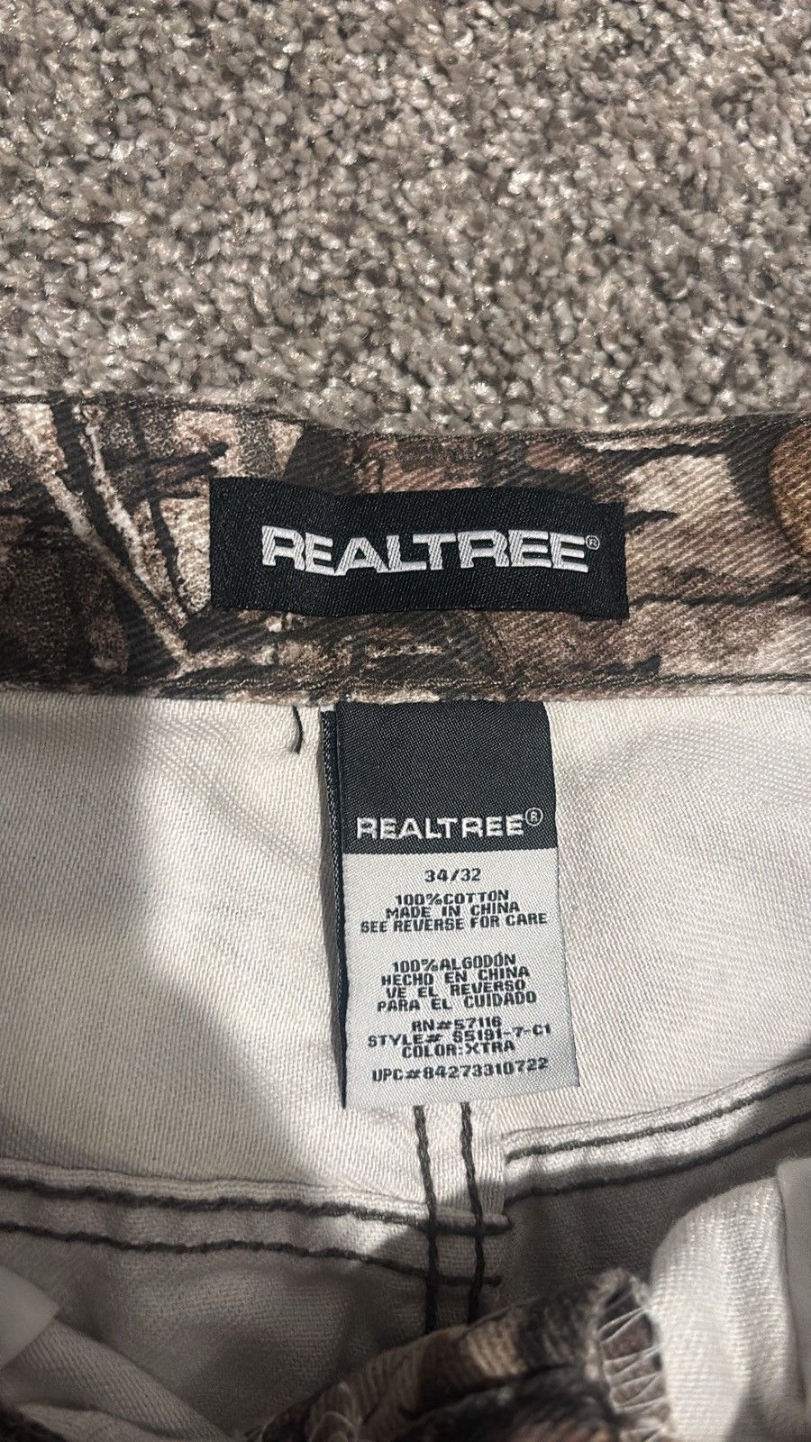 Realtree Realtree Carpenter Camo Pants 34x32 Size US 34 / EU 50 - 3 Thumbnail