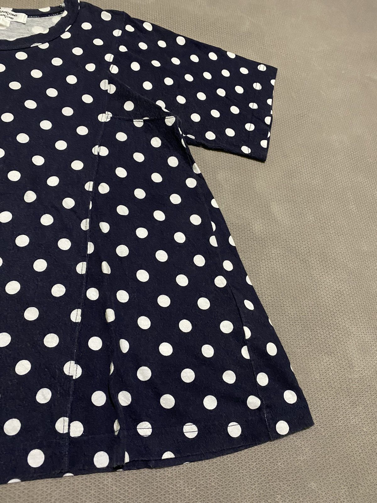 Comme des Garcons × Japanese Brand × Rei Kawakubo Comme des Garcons polka dot shirt Size M / US 6-8 / IT 42-44 - 4 Thumbnail