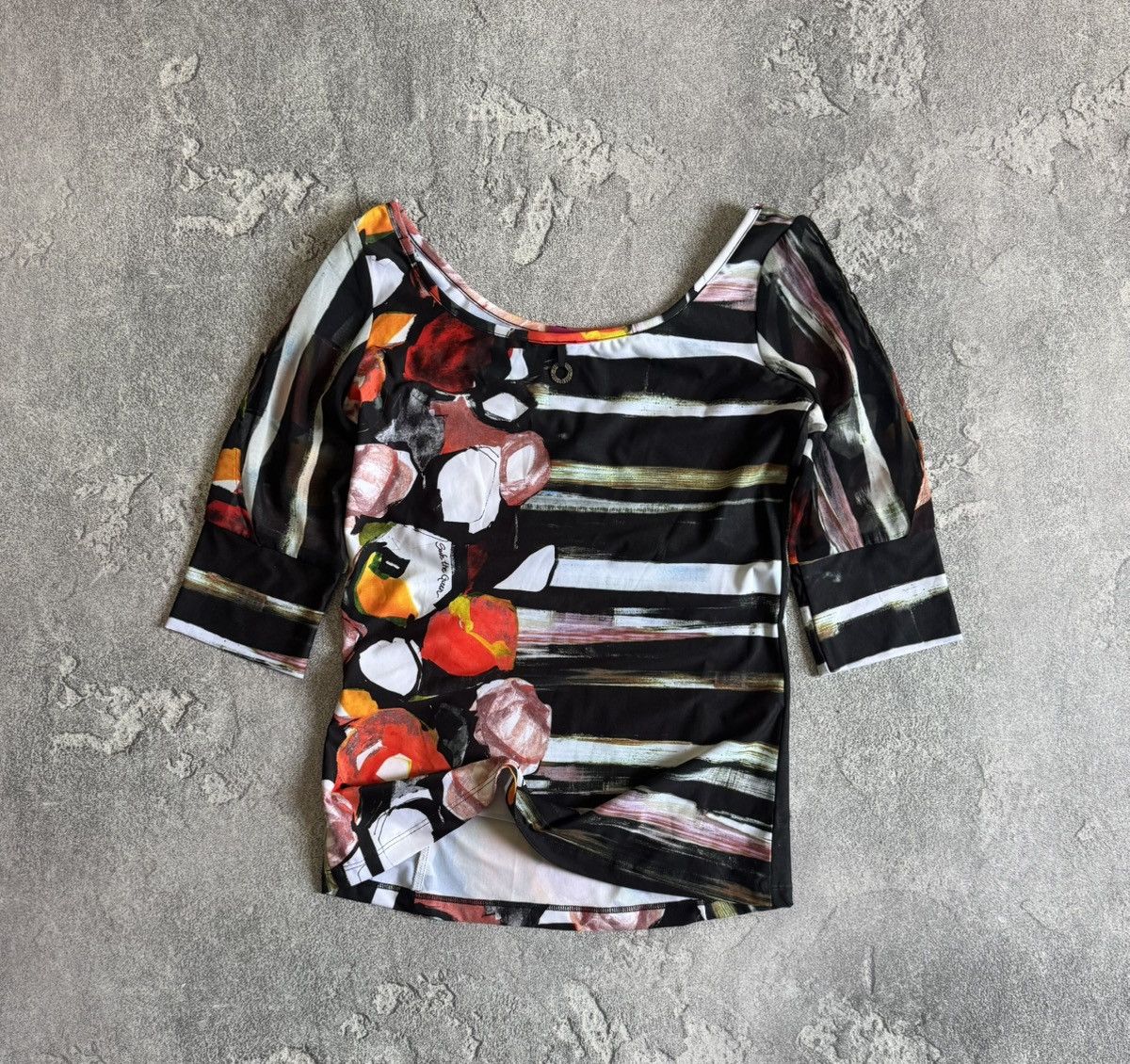 Designer Save the Queen S all printed top blouse shirt Avantgarde Size S / US 4 / IT 40 - 13 Thumbnail