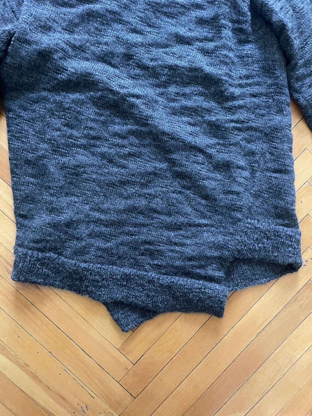 Comme des Garcons × Comme des Garcons Homme Deux × Comme des Garcons Homme Plus Comme des Garcons asymmetric wool knitwear Size US M / EU 48-50 / 2 - 4 Thumbnail