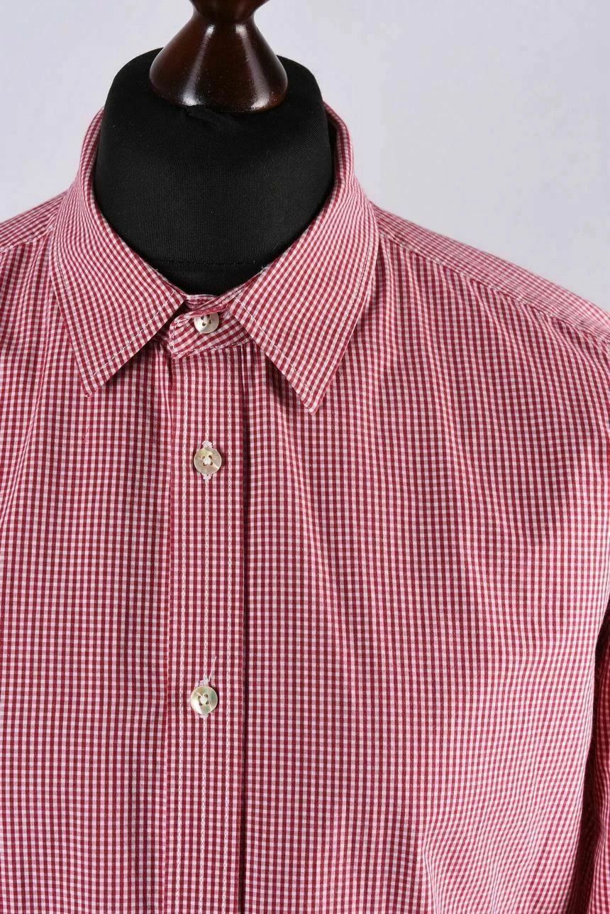 Levi's Levi's Classic Fit Gingham Plaid Checkered Long Sleeve Shirt Size US XL / EU 56 / 4 - 2 Thumbnail