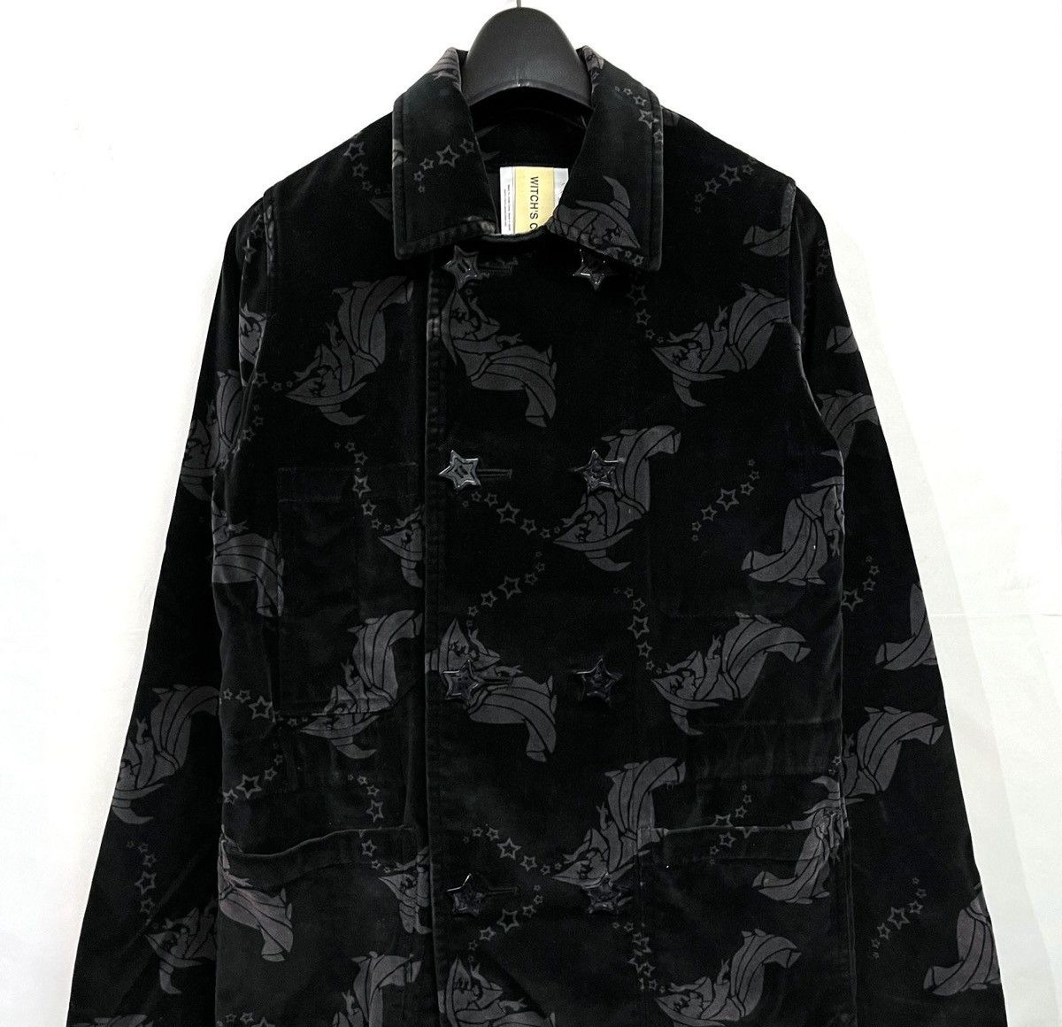 Undercover UNDERCOVER 2002AW Velvet Star Button Down Jacket Size US S / EU 44-46 / 1 - 2 Thumbnail