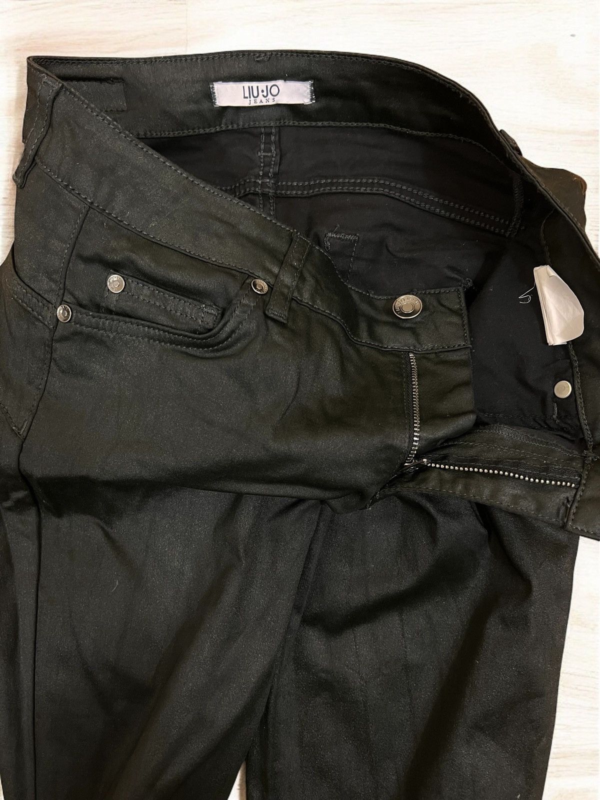 Liu Jo Liu Jo black skinny jeans size 28 Size 28" / US 6 / IT 42 - 5 Thumbnail