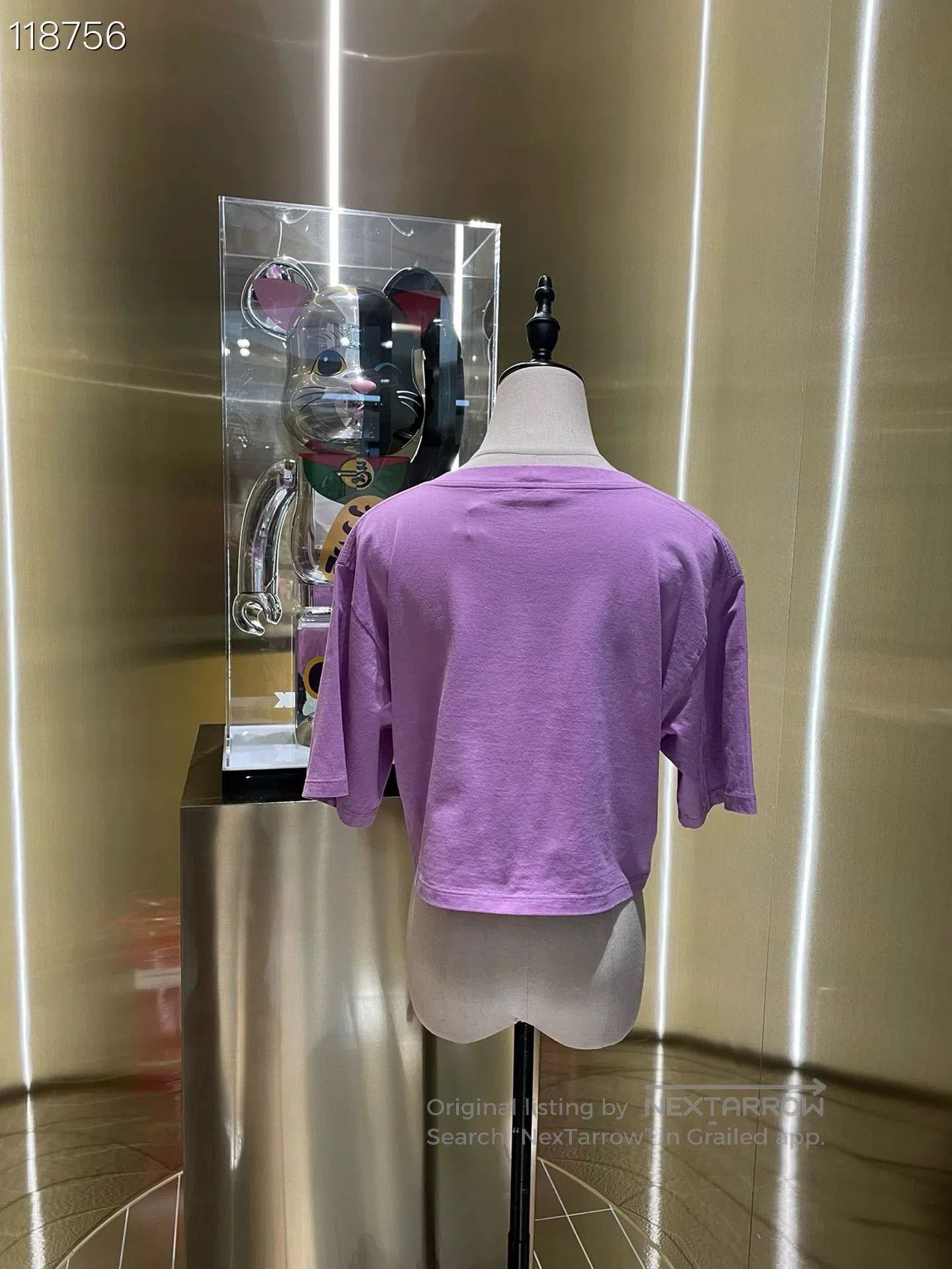 Celine Celine Purple Letter Short. Size S / US 4 / IT 40 - 2 Thumbnail