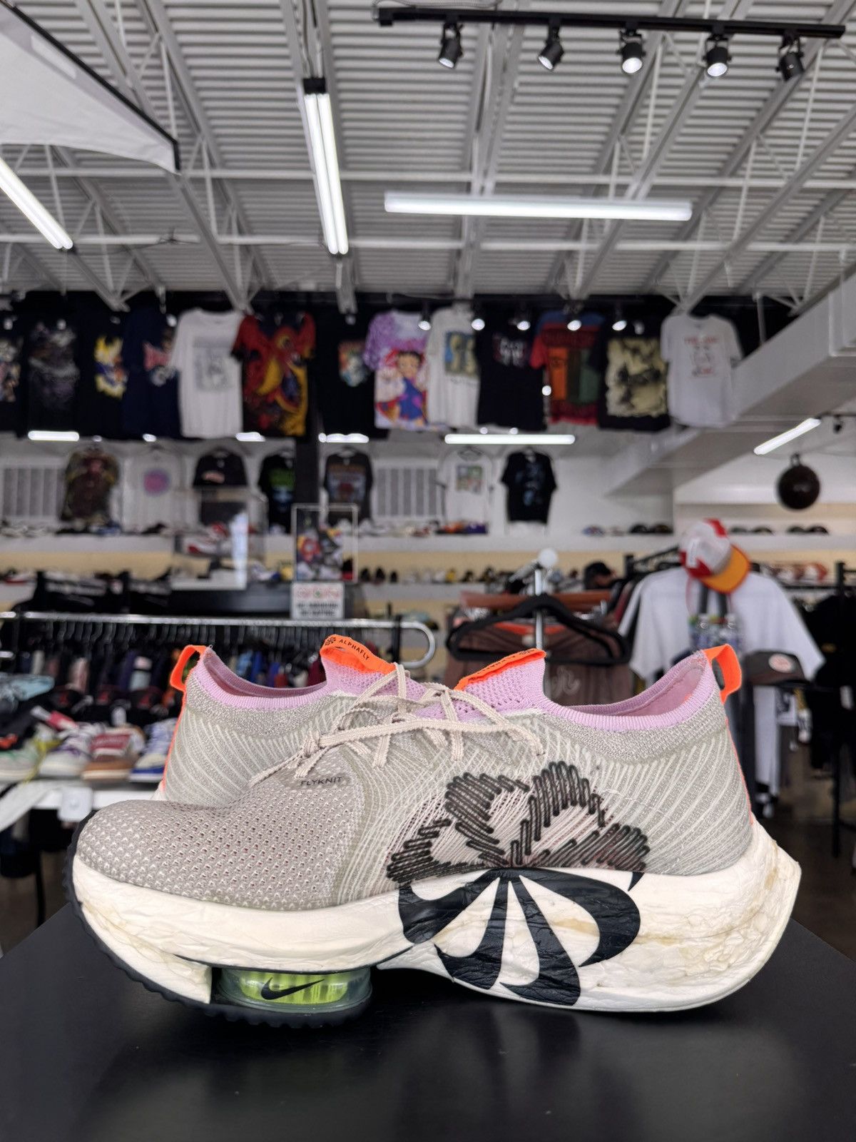 Nike Nike Air Zoom Alphafly Next Nature Flat Pewter SZ 11.5(2021) Size US 11.5 / EU 44-45 - 4 Thumbnail