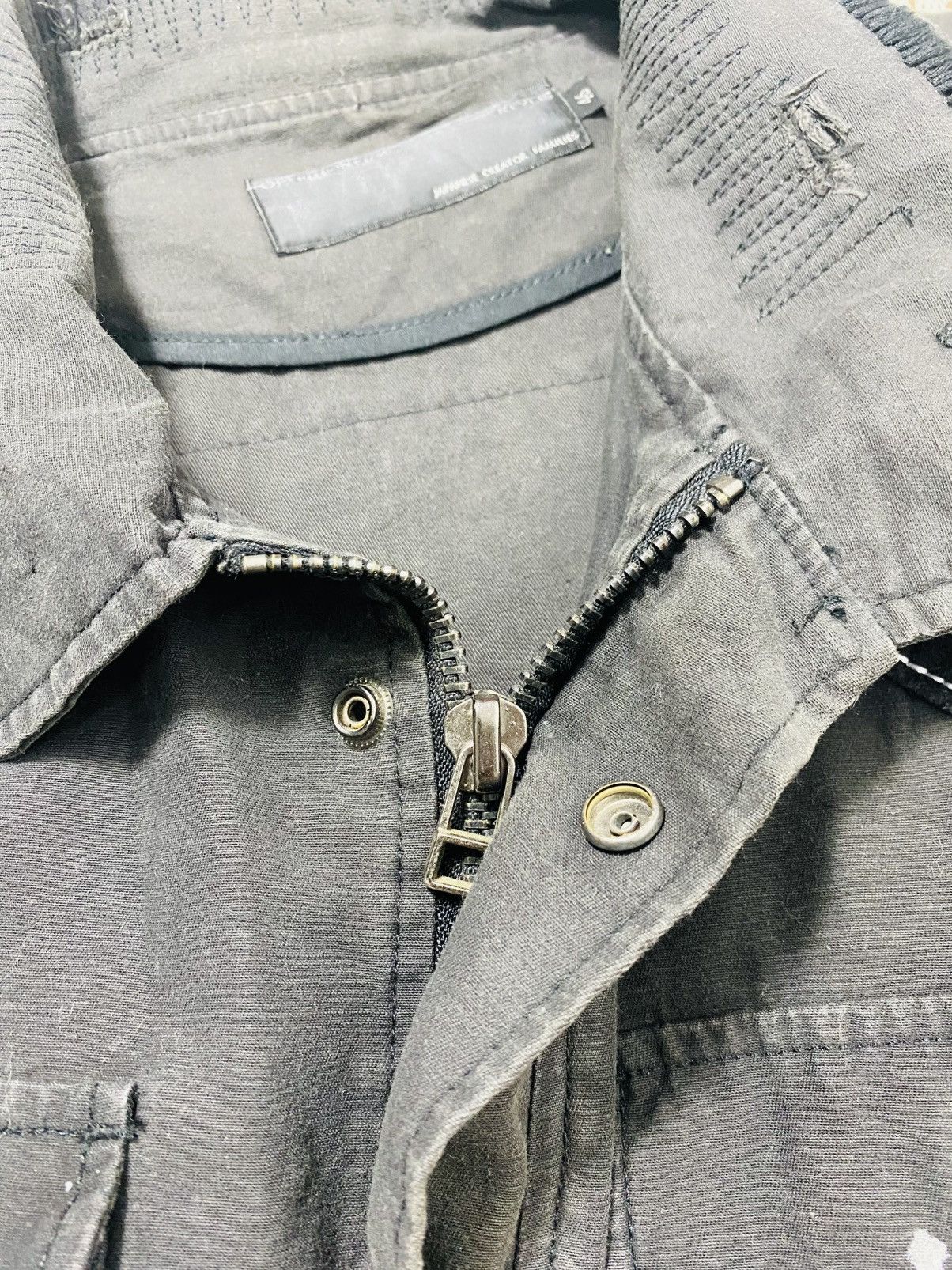 Japanese Brand Of The Neige Style Splash Paint Zipper Punk Jacket Size US S / EU 44-46 / 1 - 15 Thumbnail