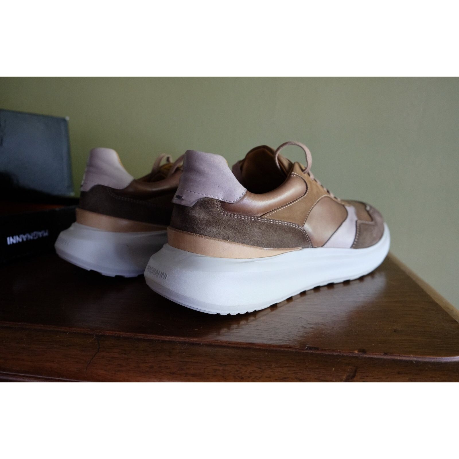 Magnanni STUNNING NIB MAGNANNI ASTRO SNEAKERS 10.5 (US) / 43.5 (EU) Size US 10.5 / EU 43-44 - 8 Thumbnail