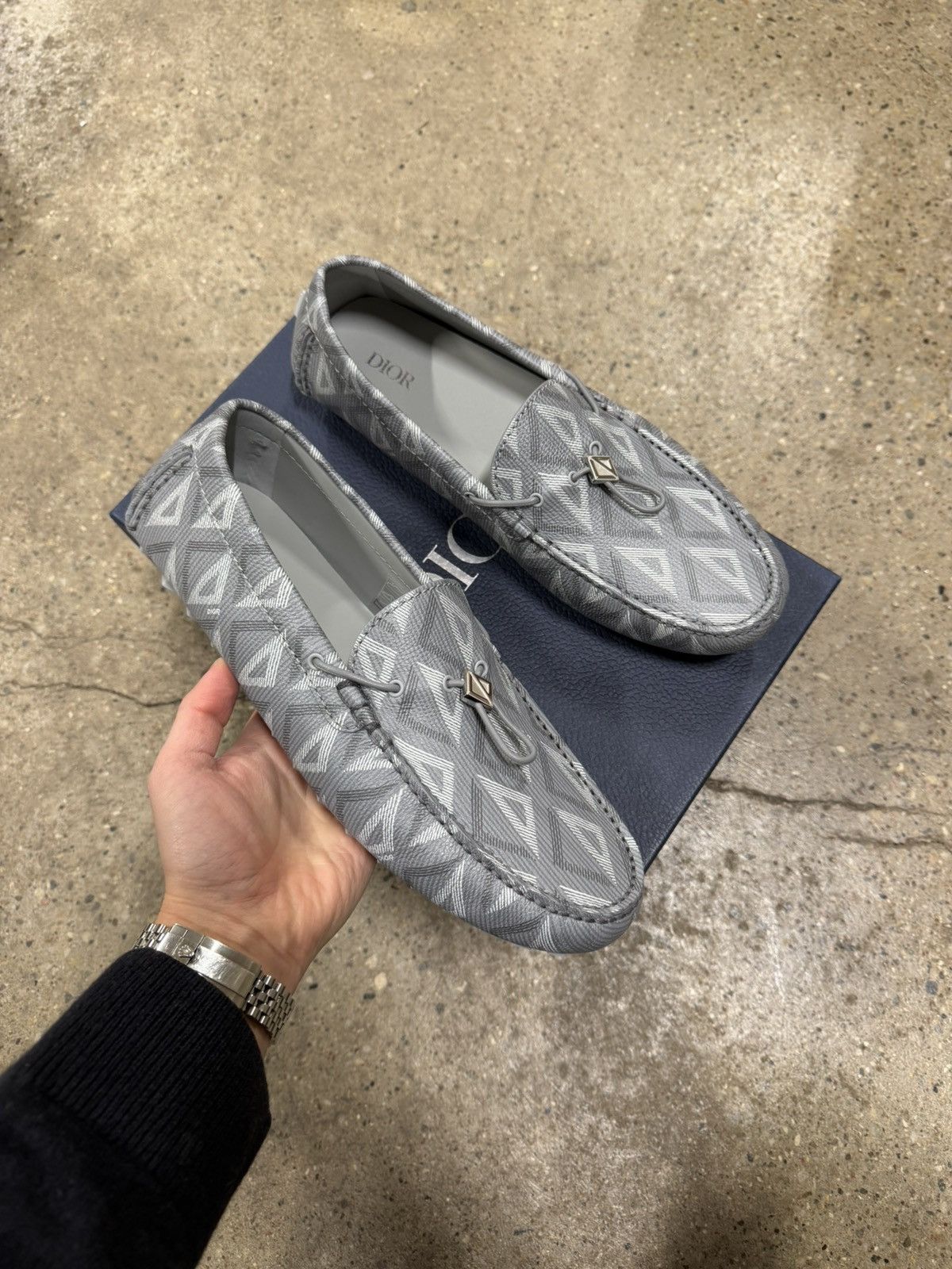 Dior Dior Diamond Loafers NEW 1100$ Size US 9 / EU 42 - 1 Thumbnail