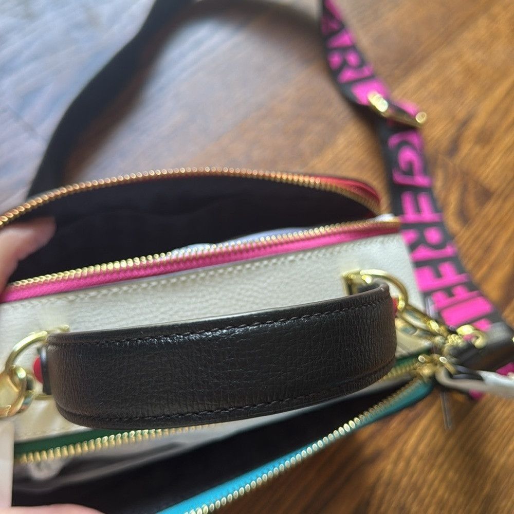 Karl Lagerfeld KARL LAGERFELD PARIS, White Simone Crossbody Bag. Multicolo Size ONE SIZE - 8 Thumbnail