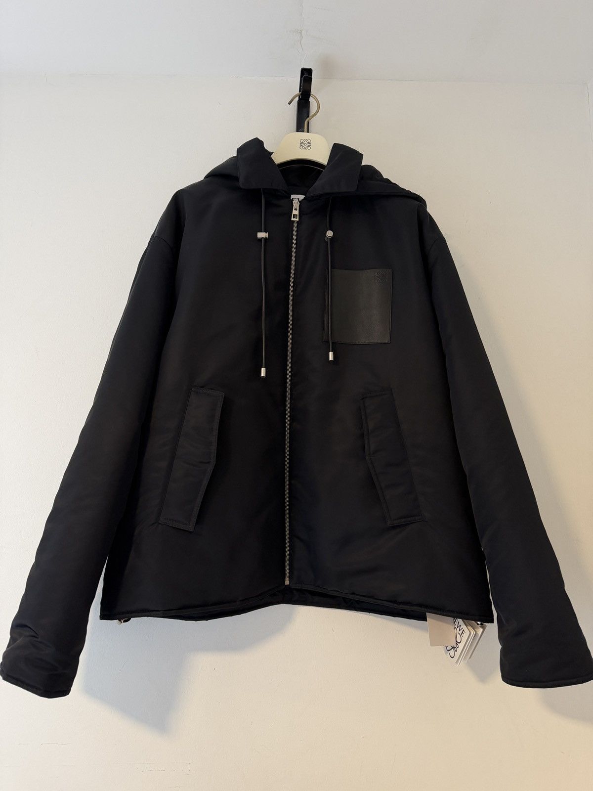 Loewe LOEWE HOODED JACKET - NEGRO Size US XL / EU 56 / 4 - 1 Thumbnail