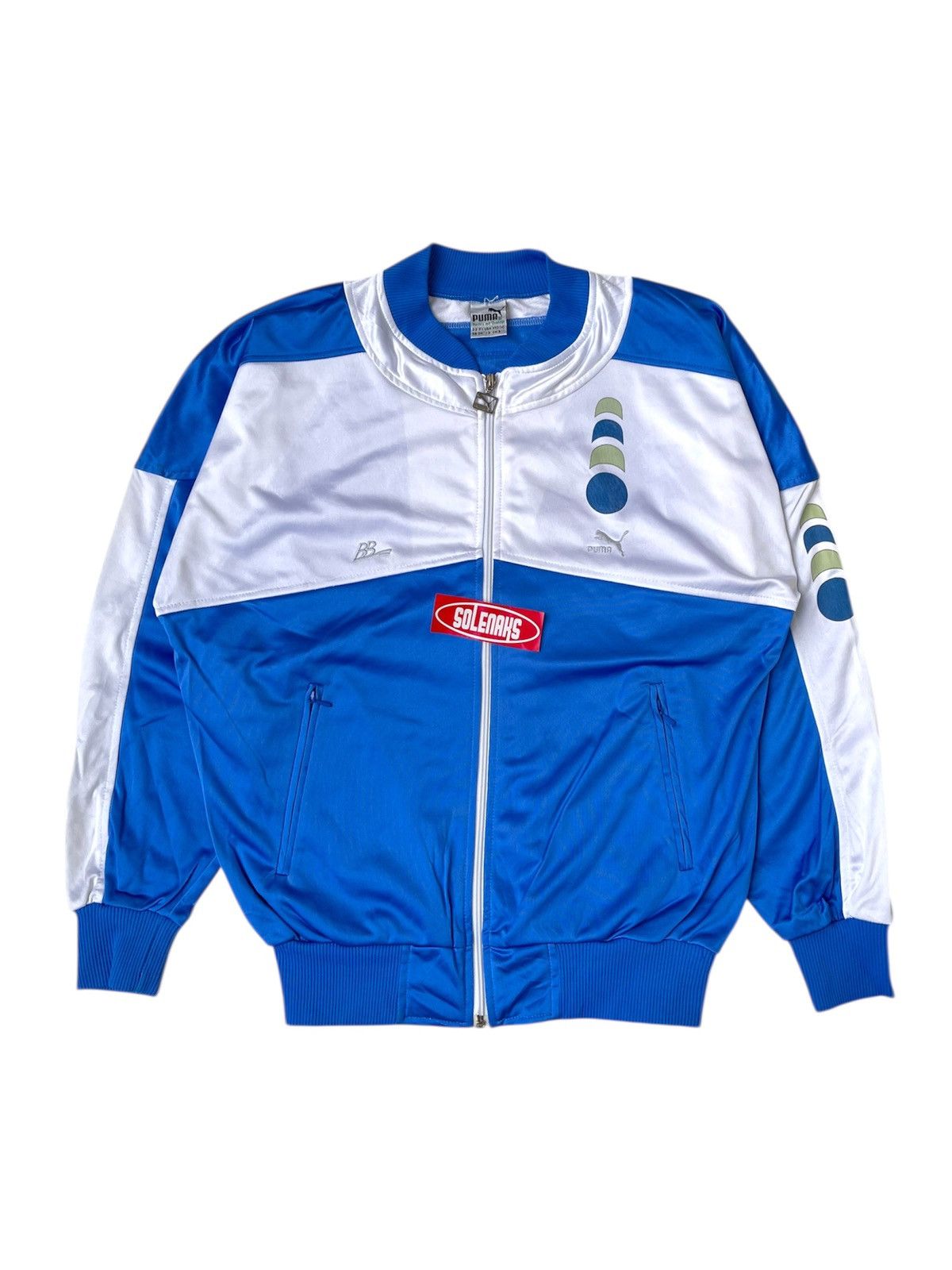 Puma Vintage Puma 1980s Borris Becker tracktop rare Size US M / EU 48-50 / 2 - 1 Thumbnail