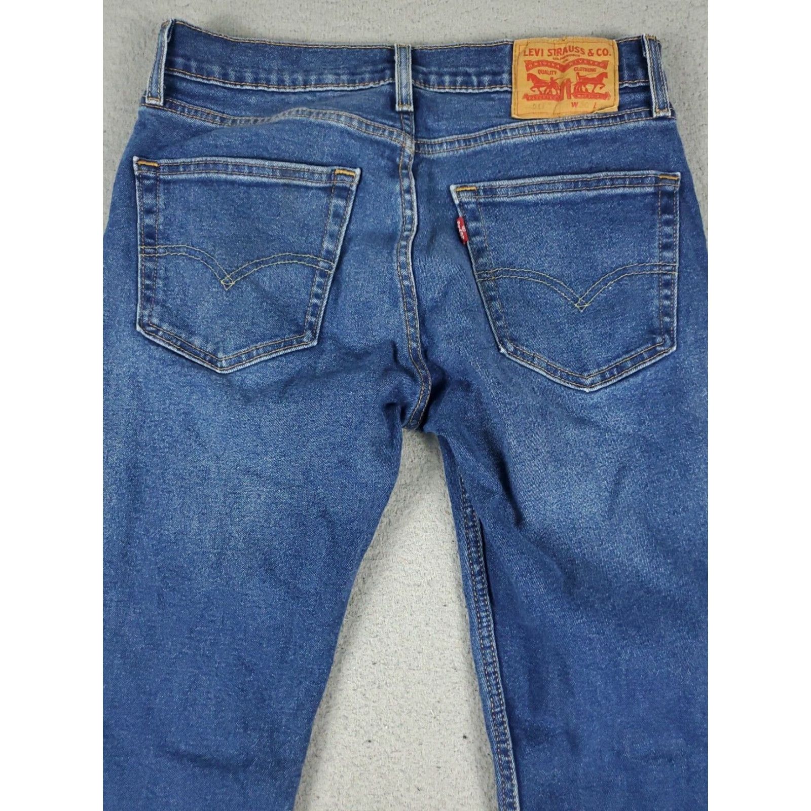 Levi's Levis 511 Jeans Mens 30x32 Blue Straight Leg Denim Pants Size US 30 / EU 46 - 7 Thumbnail