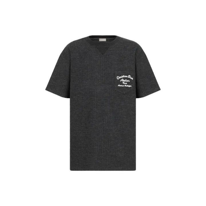 Dior Dior Homme Grey Sweet Talkin' Boy Rose Print T-Shirt