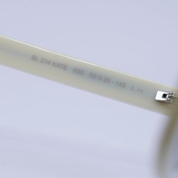 Saint Laurent Paris 🕶️ New Saint Laurent SL214 KATE 035 Sunglasses - Ivory Size ONE SIZE - 6 Thumbnail