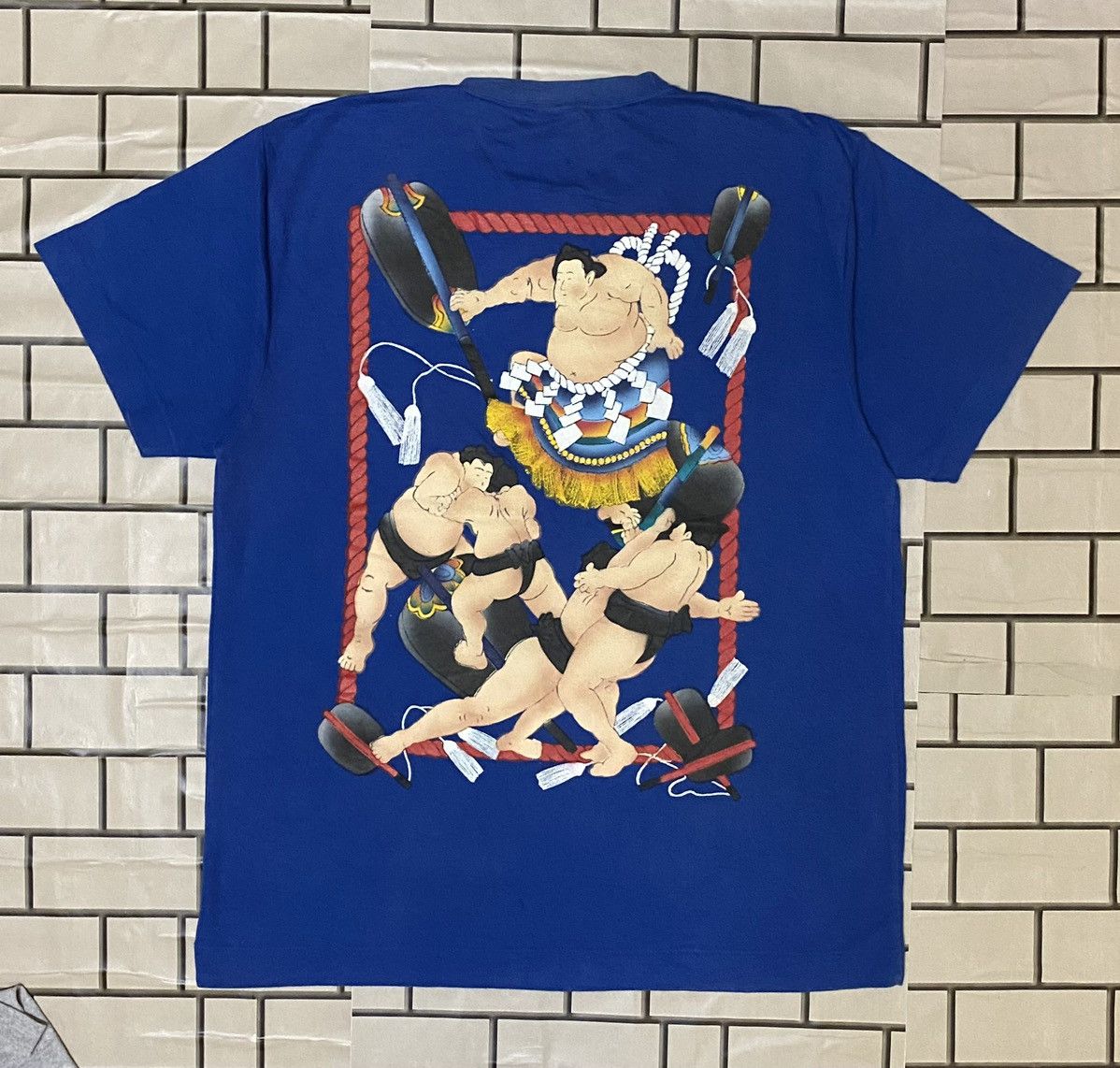 Vtg 80s 90s Sumo Wrestling deals T-Shirt L