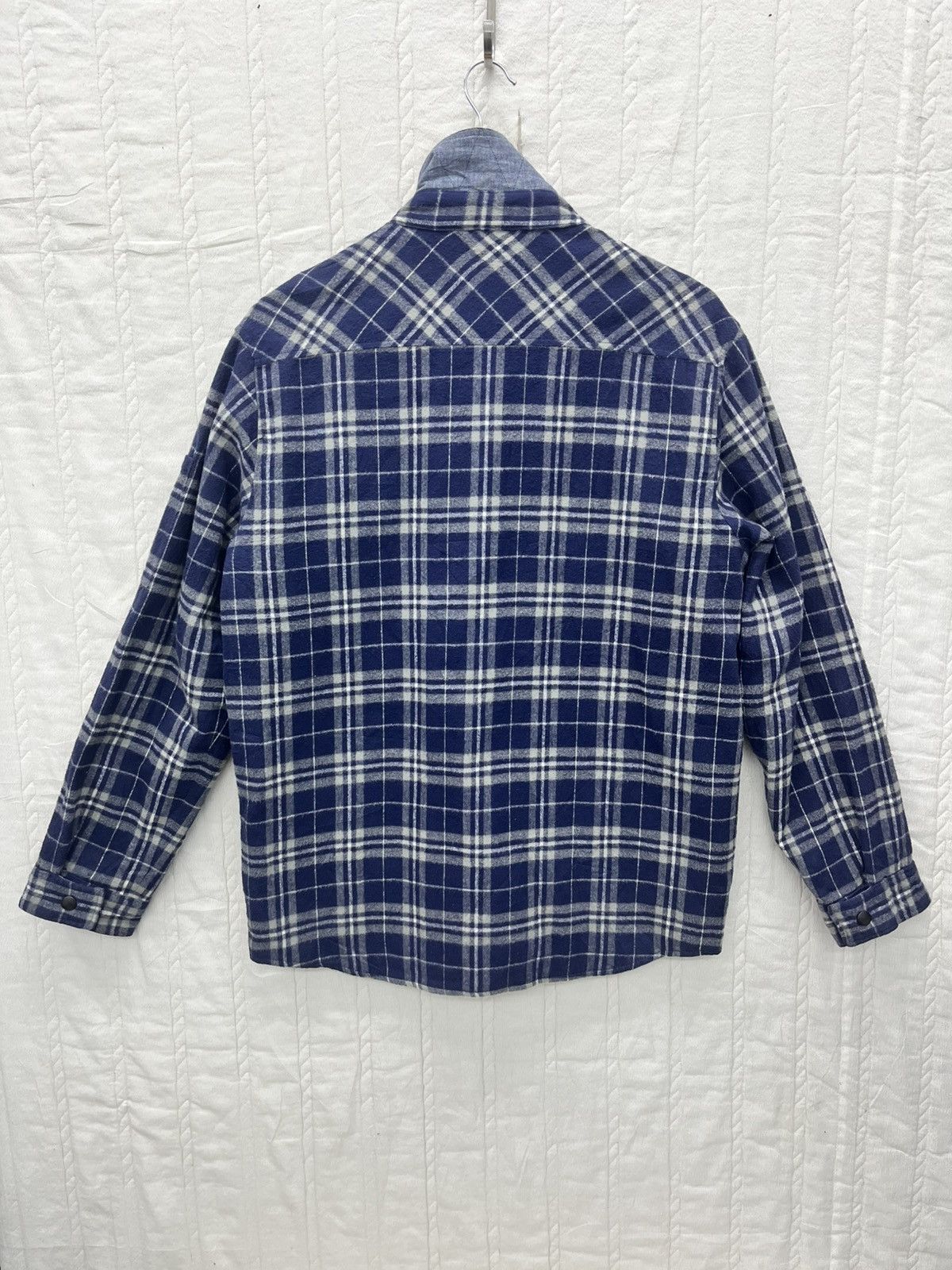 Japanese Brand × Vintage STEALS🔥PAPAS+ FLANNEL JACKET BUTTON Size US M / EU 48-50 / 2 - 4 Thumbnail