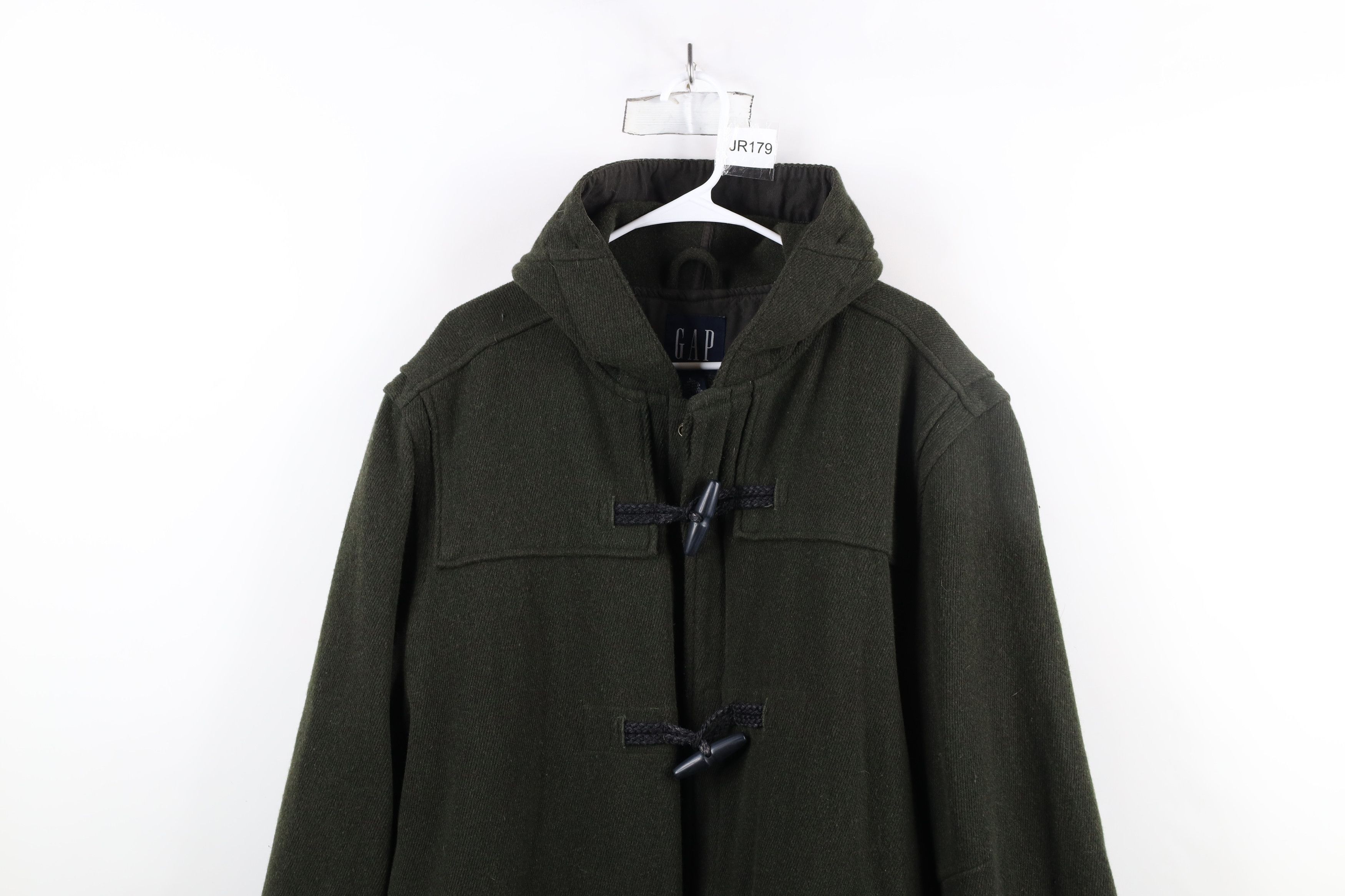 Gap × Vintage Vintage 90s Gap Heavyweight Toggle Button Parka Jacket Size US L / EU 52-54 / 3 - 2 Thumbnail