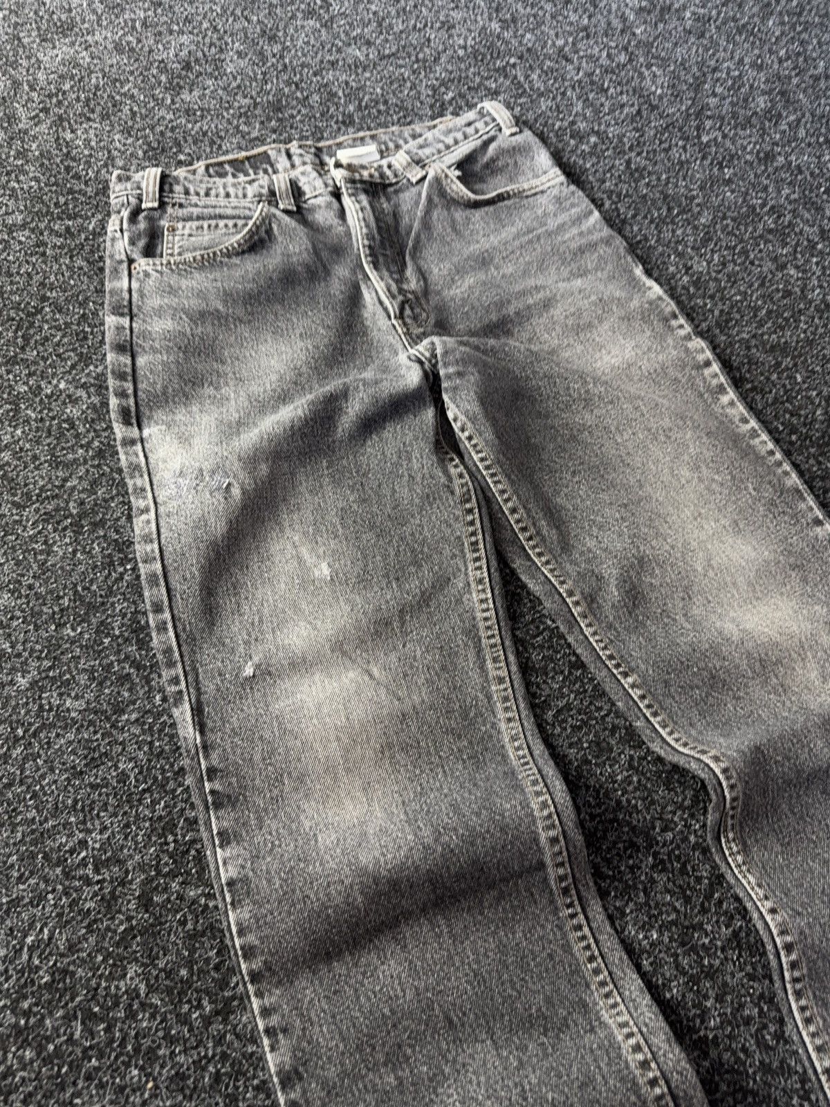 Levi's Vintage Clothing × Vintage Vintage Levi’s 619 Black Wash Jeans Made in Canada 33x29 Size US 32 / EU 48 - 5 Thumbnail