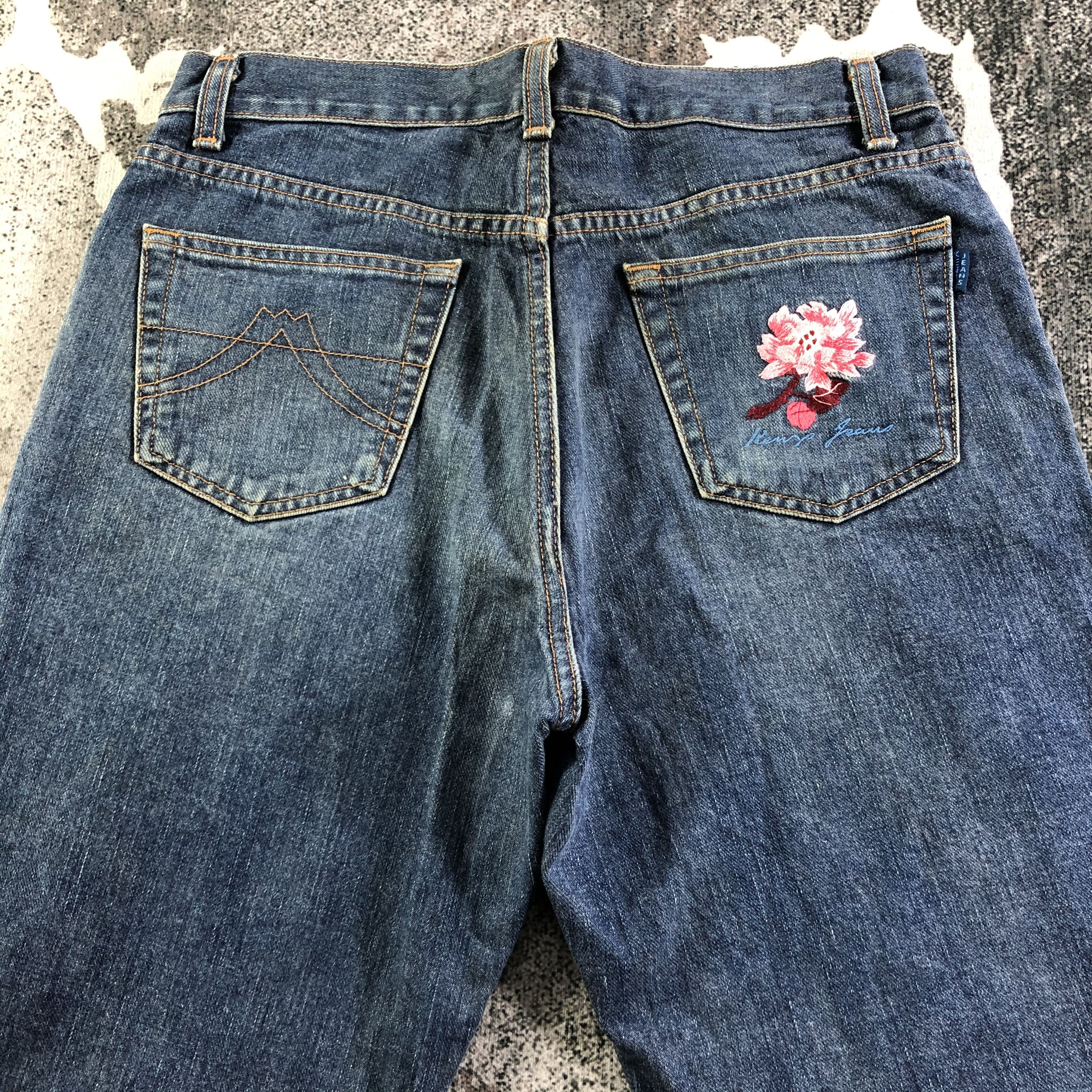 Kenzo Vintage Kenzo Jeans Medium Wash Denim KJ2951 Size US 30 / EU 46 - 4 Thumbnail