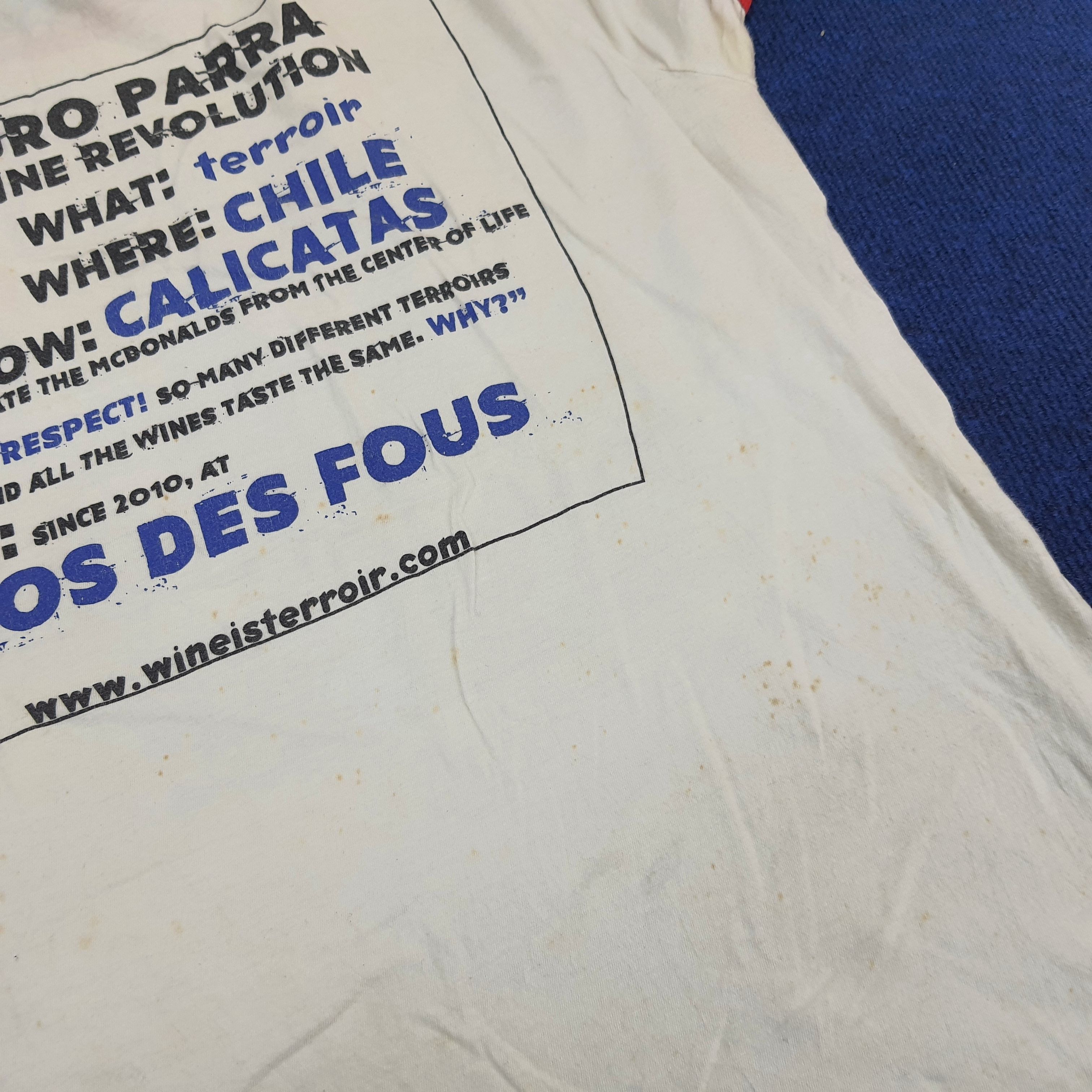 Band Tees × Vintage Vintage Pedro Parra Terroir T-shirt Size US L / EU 52-54 / 3 - 12 Thumbnail