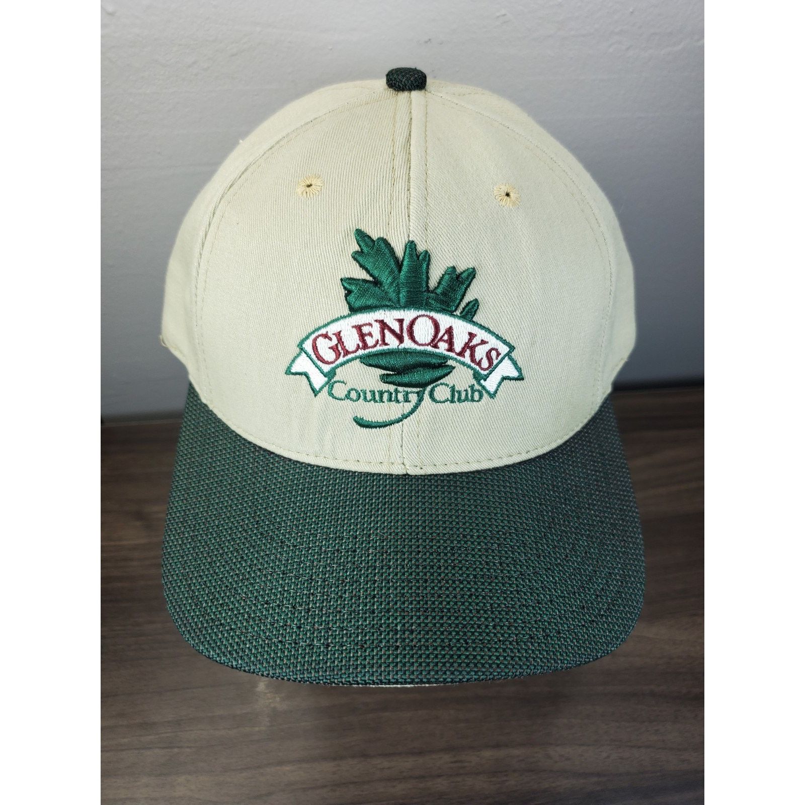 PGA Tour × Vintage Glen Oaks Country Club Hat Golf Cap FAZIO COURSE Iowa IA USA Size ONE SIZE - 2 Thumbnail