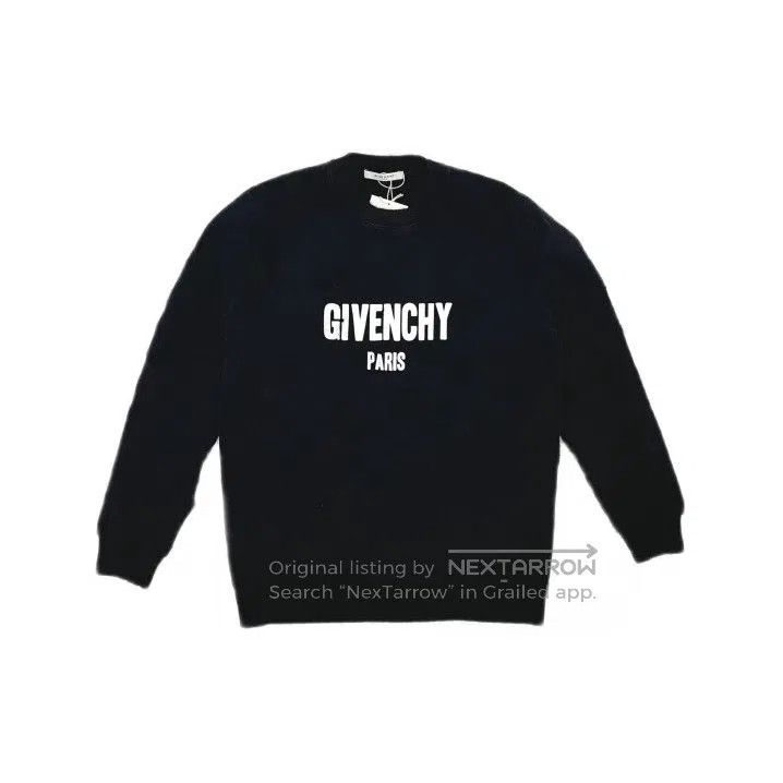 Givenchy Givenchy Paris Letter Print Hole Design Sweatshirt. Size US S / EU 44-46 / 1 - 2 Thumbnail