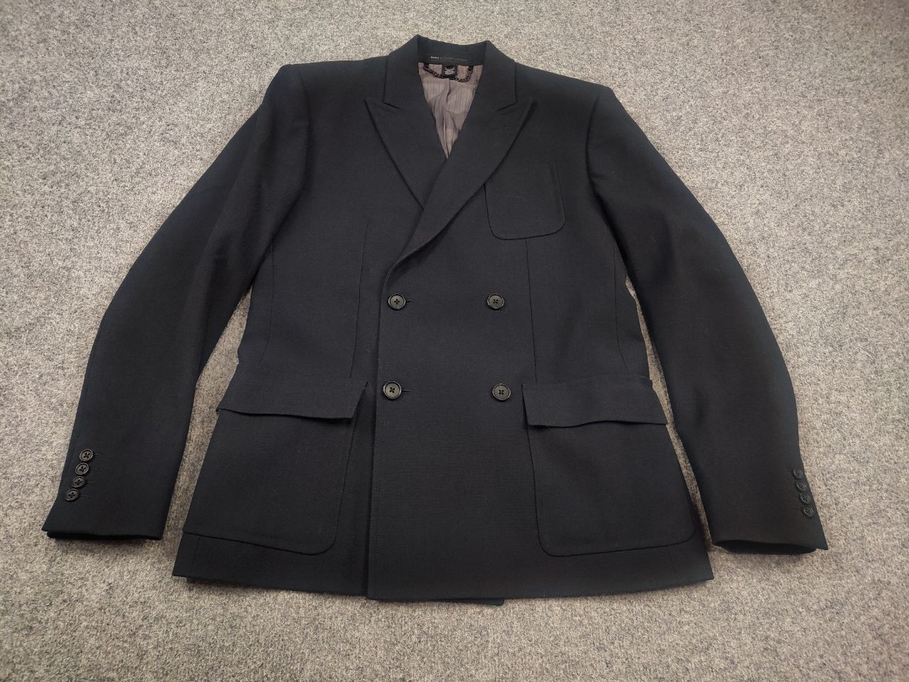 Marc by Marc Jacobs Marc by marc jacobs Wool Blend short coat Blazer jacket Size US L / EU 52-54 / 3 - 3 Thumbnail