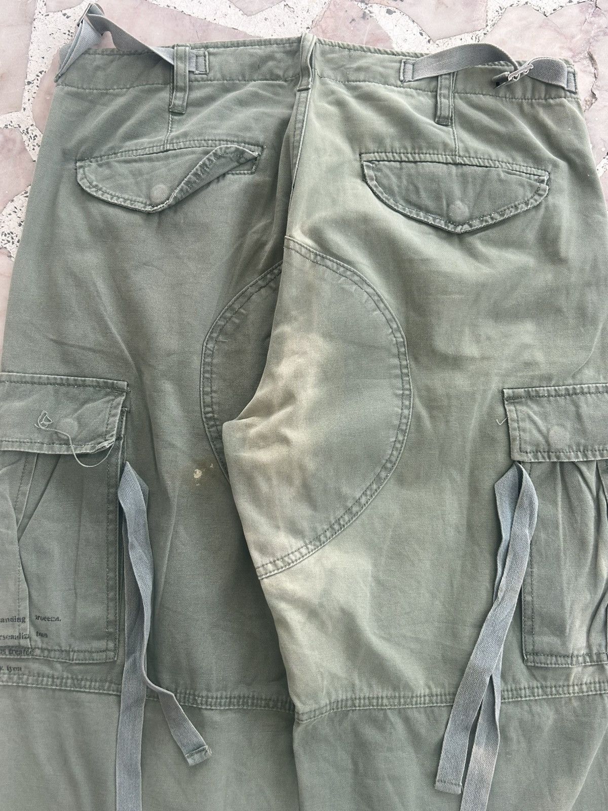 Japanese Brand K-Dist Japan Vintage Fatigue Cargo Pants Size US 34 / EU 50 - 7 Thumbnail