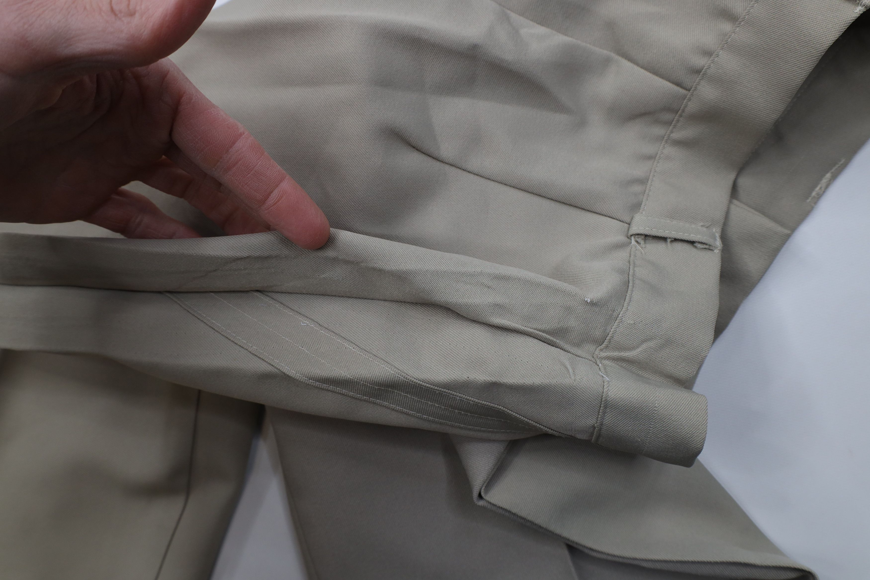 Vintage Vintage 70s Streetwear Wide Leg Bell Bottoms Chino Pants USA Size 32" / US 10 / IT 46 - 9 Thumbnail