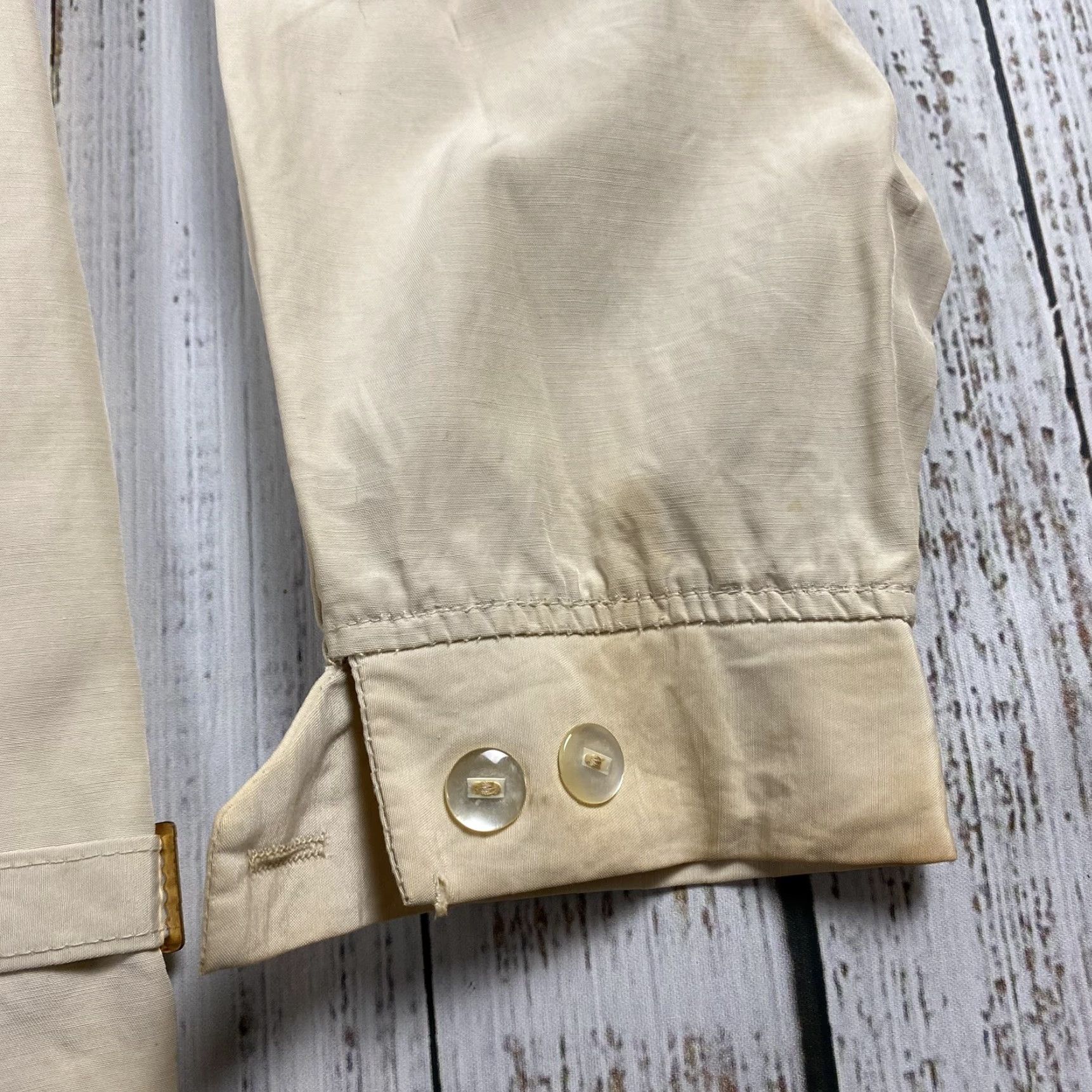 Vintage VTG 60S JACK NICKLAUS GOLF LIGHTWEIGHT JACKET CRUISER MENS CREAM 36 S/M GRIPPER ZIPPER ELVIS GABARDINE GOLFING BOMBER JACKET/COAT Size US S / EU 44-46 / 1 - 5 Thumbnail