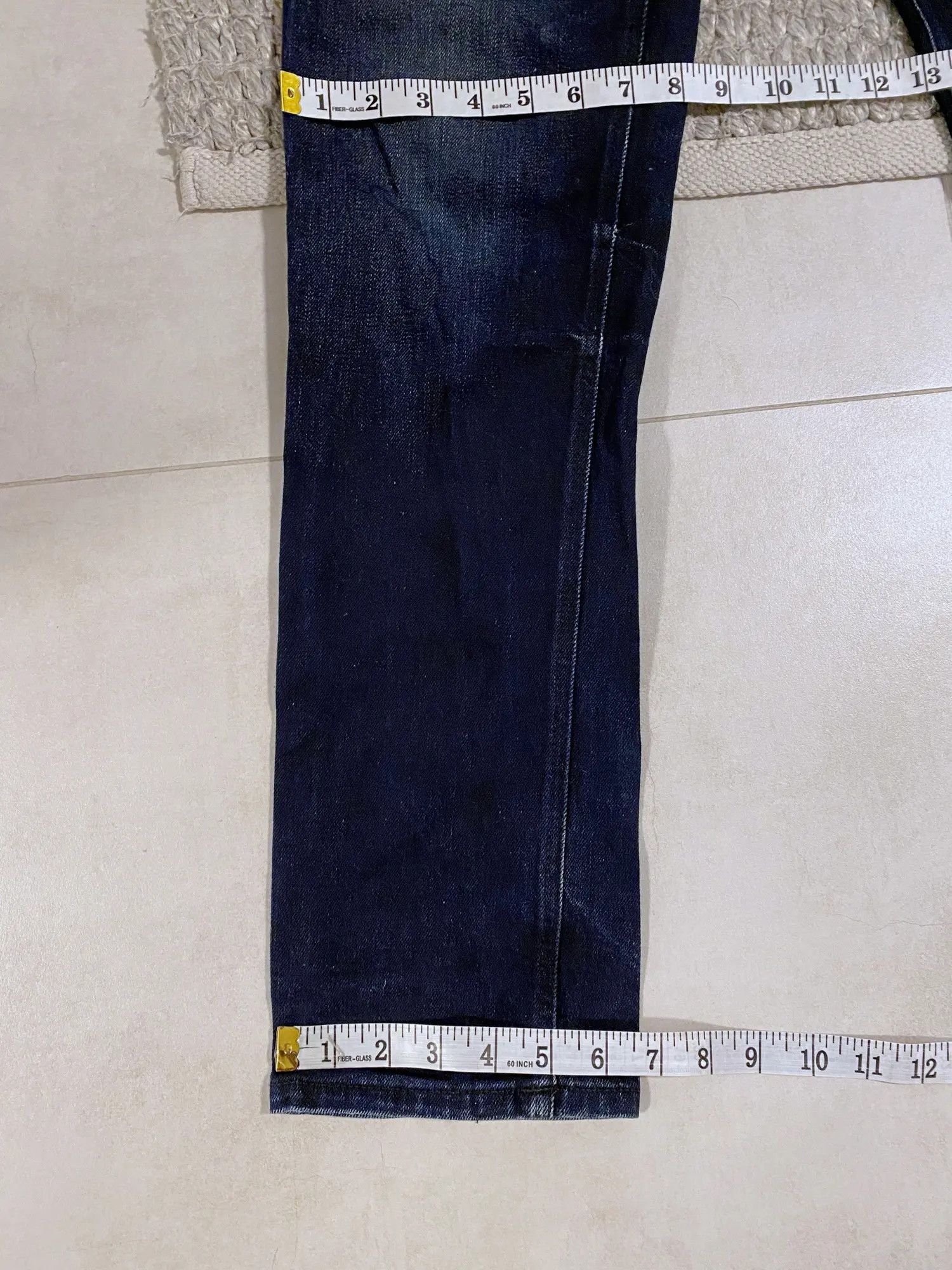 Nudie Jeans Nudie Jeans Lean Dean Black NBlue denim jeans size W 33 L 32 Size US 33 - 9 Thumbnail