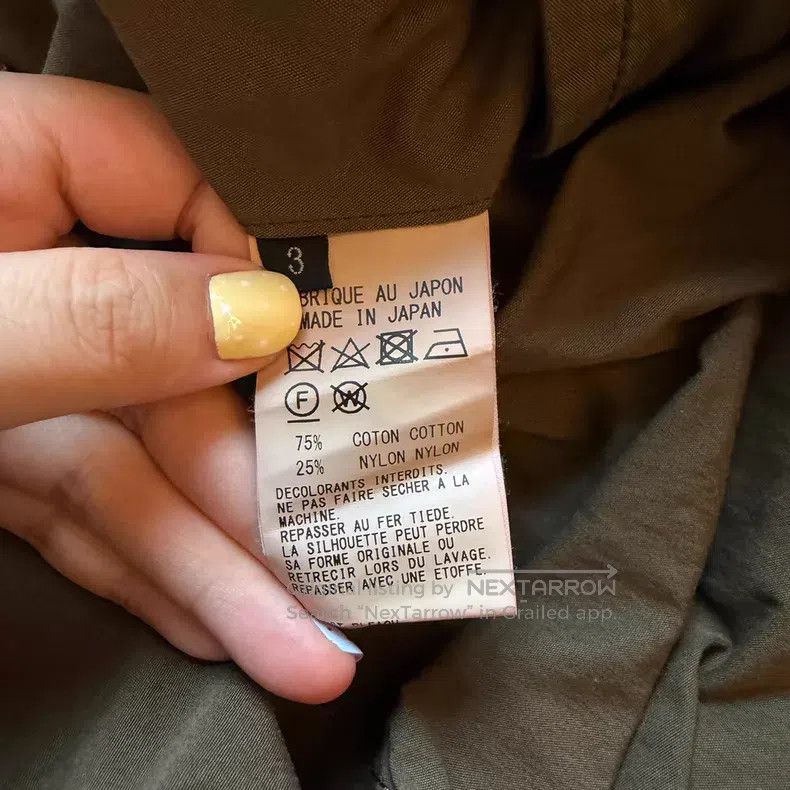 Yohji Yamamoto Yohji Yamamoto size 3 24SS Army Green Belt Straight Leg Pan Size US 30 / EU 46 - 7 Thumbnail