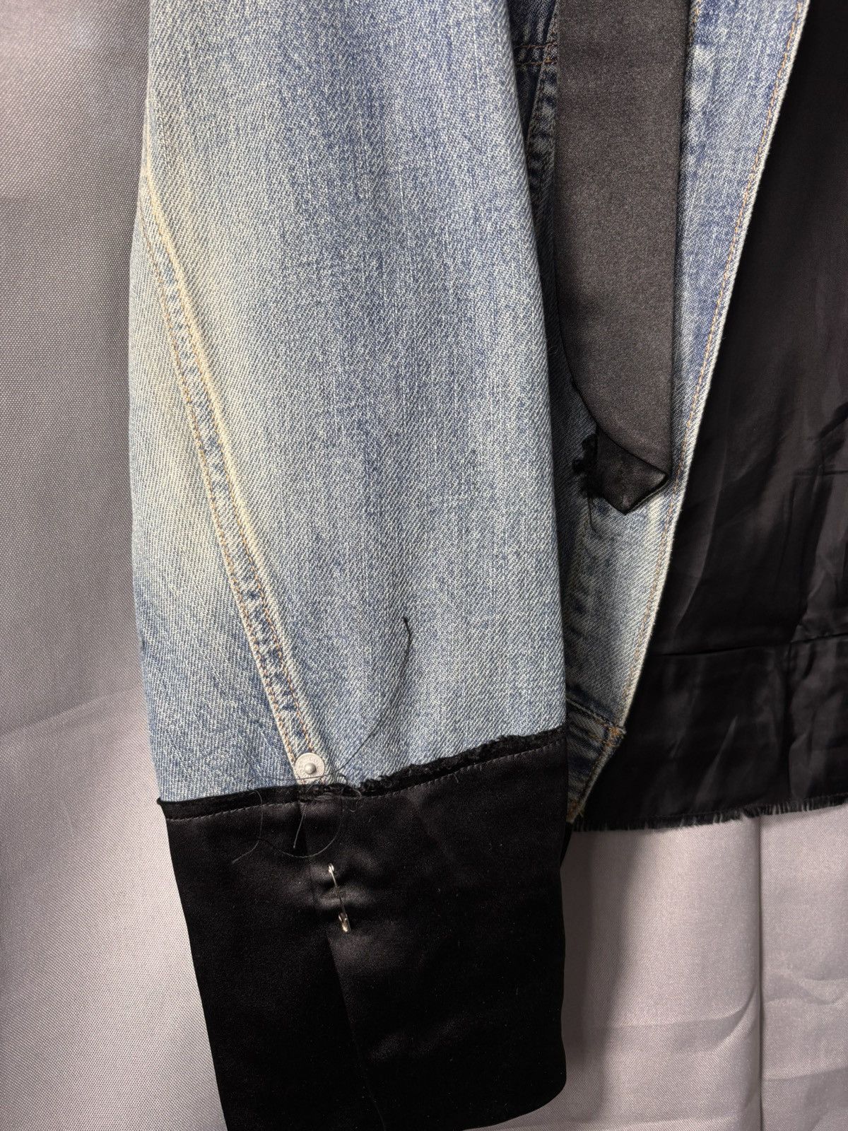 Undercover Undercover Denim Jacket with Embroidered Dagger Size US S / EU 44-46 / 1 - 18 Thumbnail