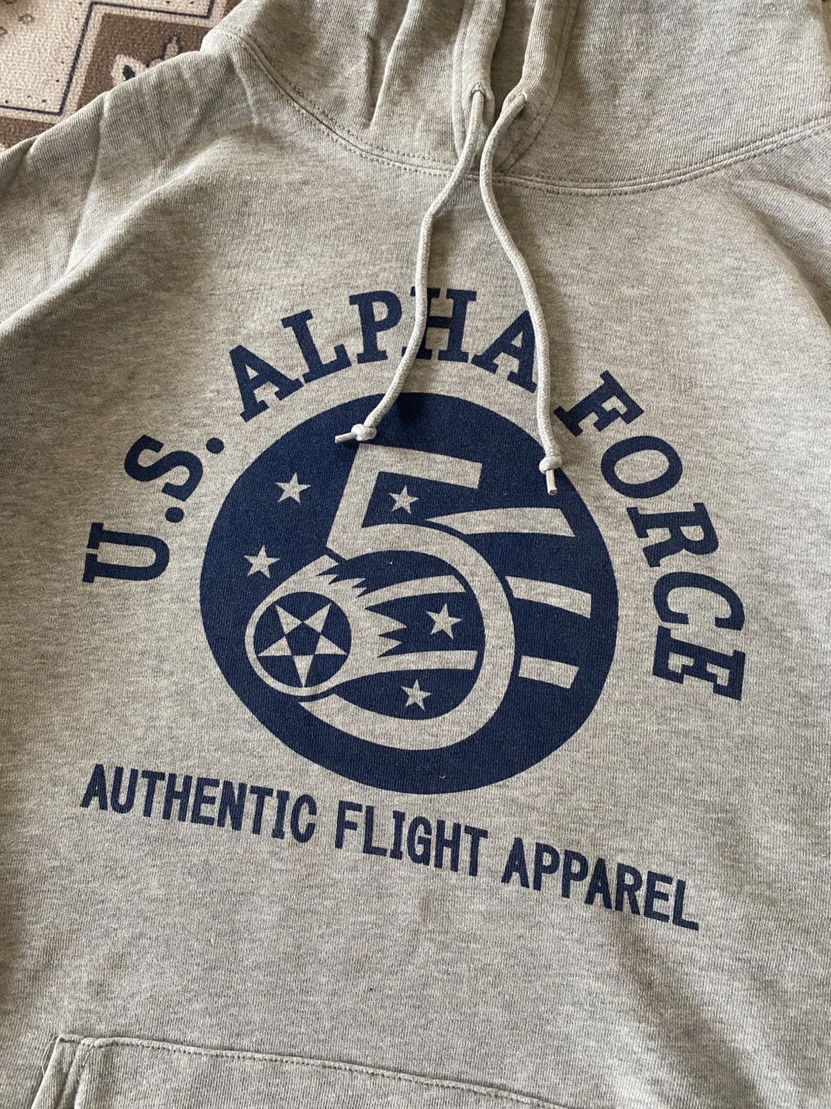 Alpha Industries ALPHA INDUSTRIES US ALPHA FORCE HOODIE Size US XXL / EU 58 / 5 - 3 Thumbnail