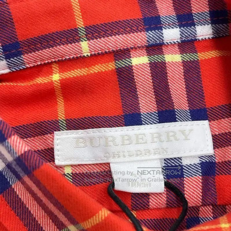 Burberry Burberry Color Block Cotton Women's Shirt. Size S / US 4 / IT 40 - 4 Thumbnail