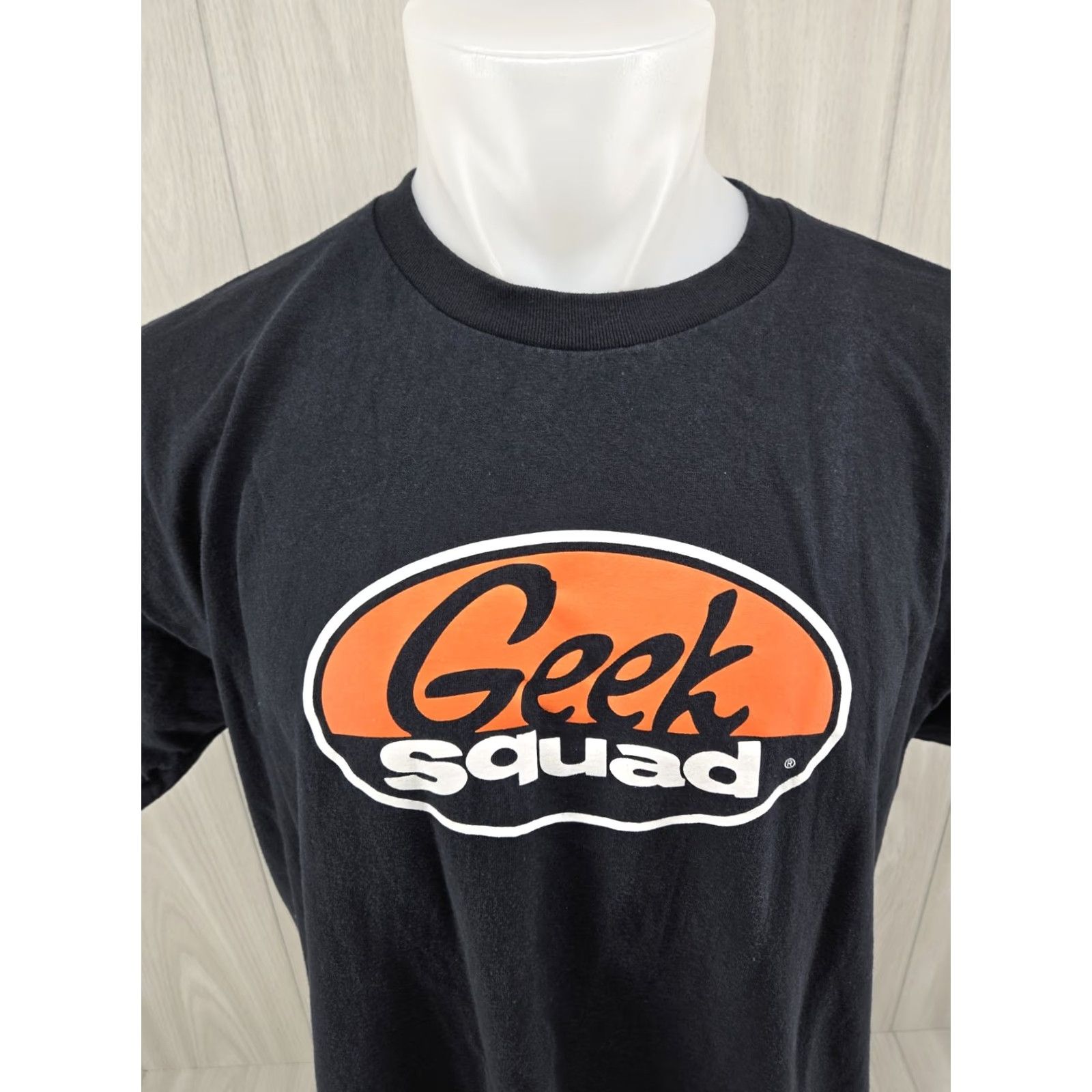 Fruit Of The Loom VINTAGE Fruit of the Loom Geek Squad T Shirt Graphic Mens XL Black Size US XL / EU 56 / 4 - 3 Thumbnail