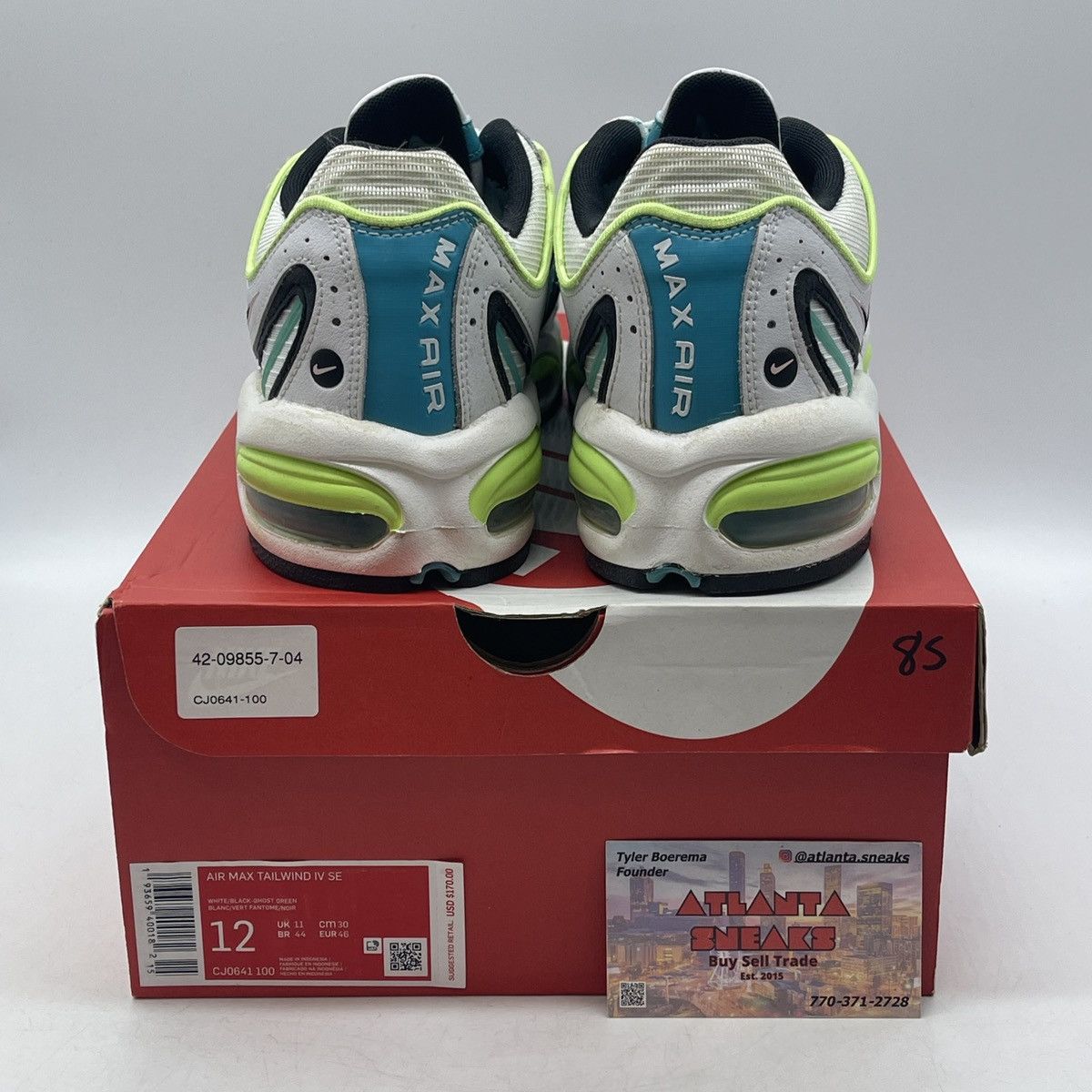 Nike Air max tailwind 4 transparent Size US 12 / EU 45 - 3 Thumbnail
