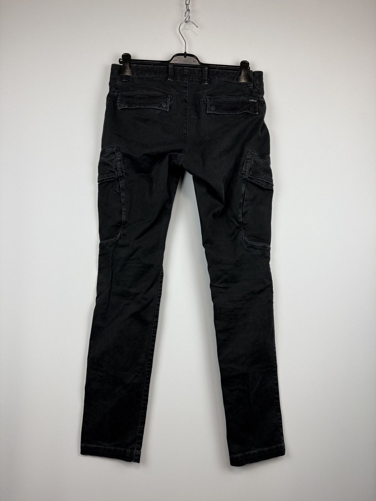 Stone Island Black Stone Island cargo trousers Size US 31 - 5 Thumbnail