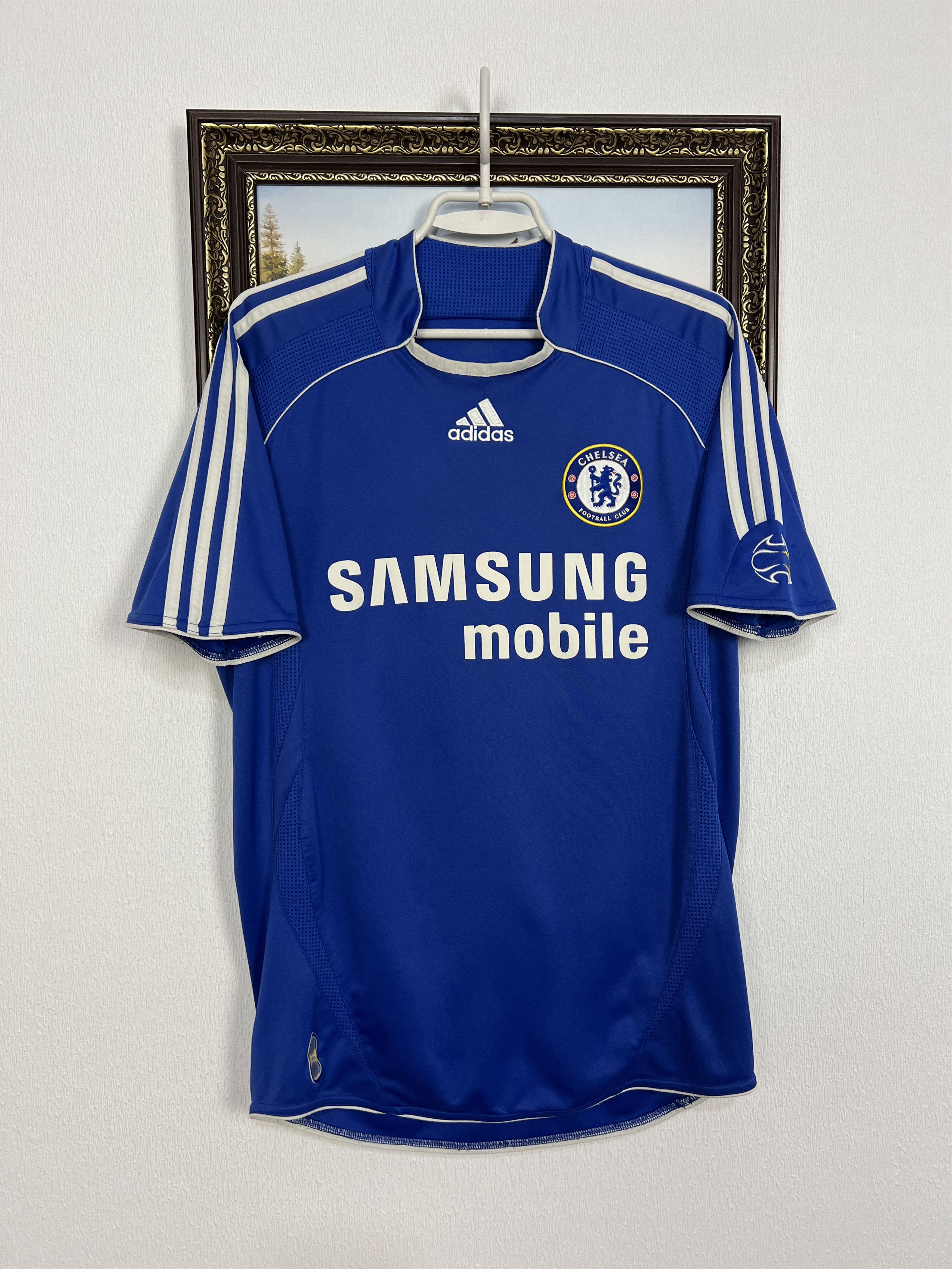 Adidas Chelsea Home football shirt 2006 Soccer Adidas Jersey Trikot Size US S / EU 44-46 / 1 - 1 Thumbnail