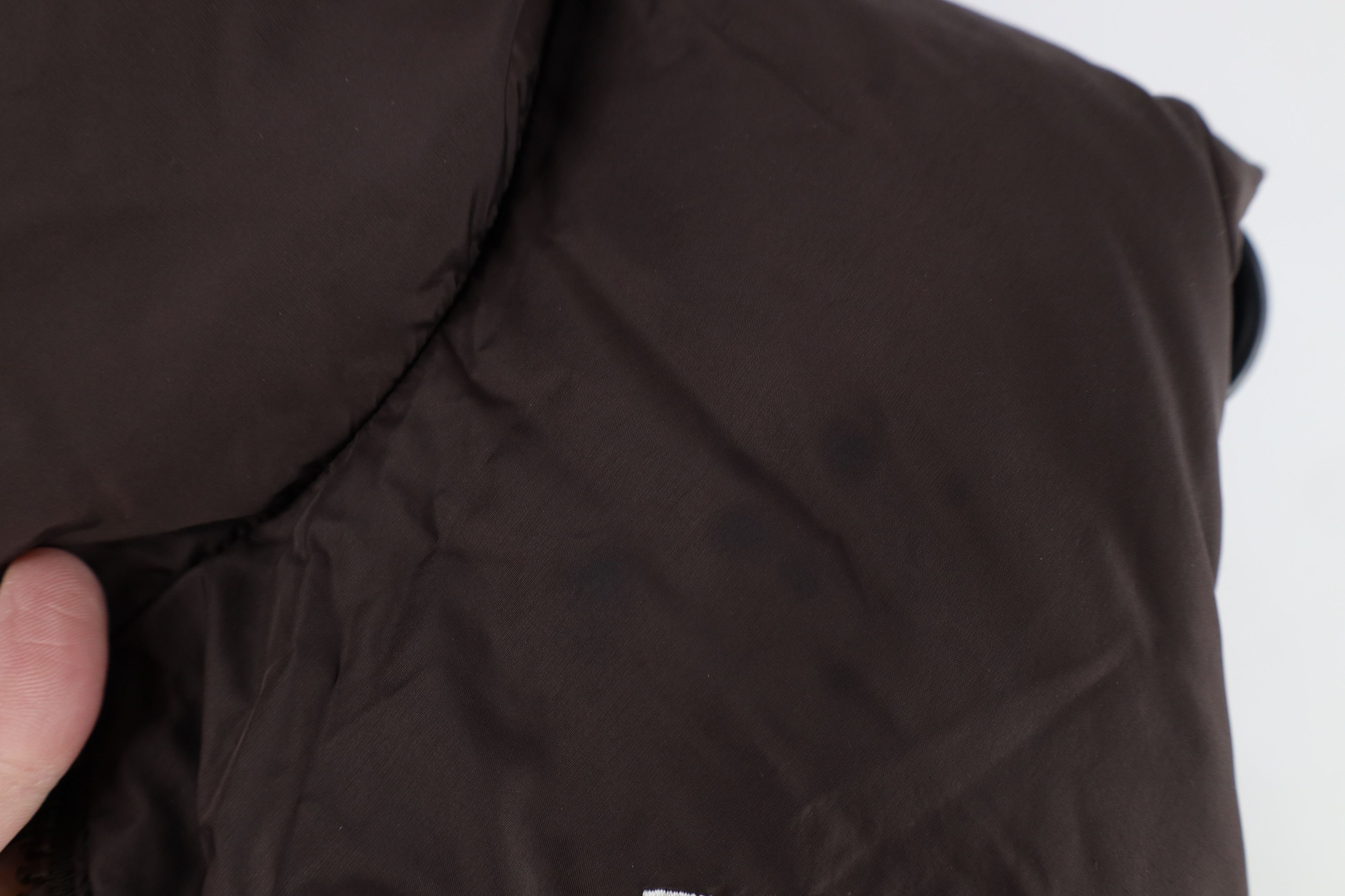 The North Face × Vintage Vintage The North Face Fill Nuptse Puffer Vest Jacket Brown Size M / US 6-8 / IT 42-44 - 5 Thumbnail