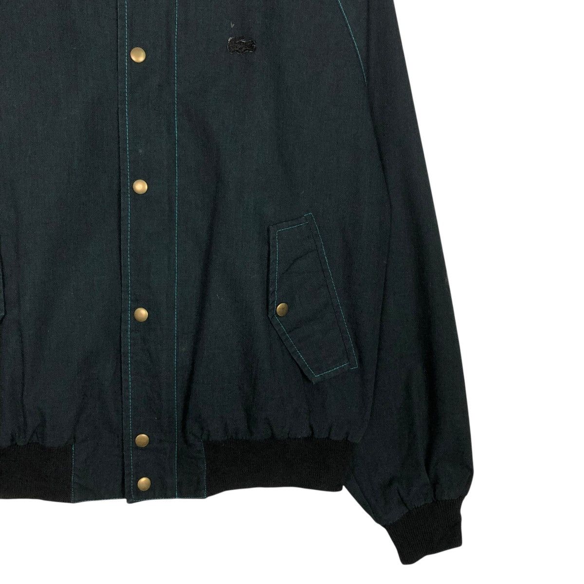Vintage 🔥VINTAGE BOMBER JACKET DUCK CANVAS IZOD LACOSTE Size US M / EU 48-50 / 2 - 7 Thumbnail