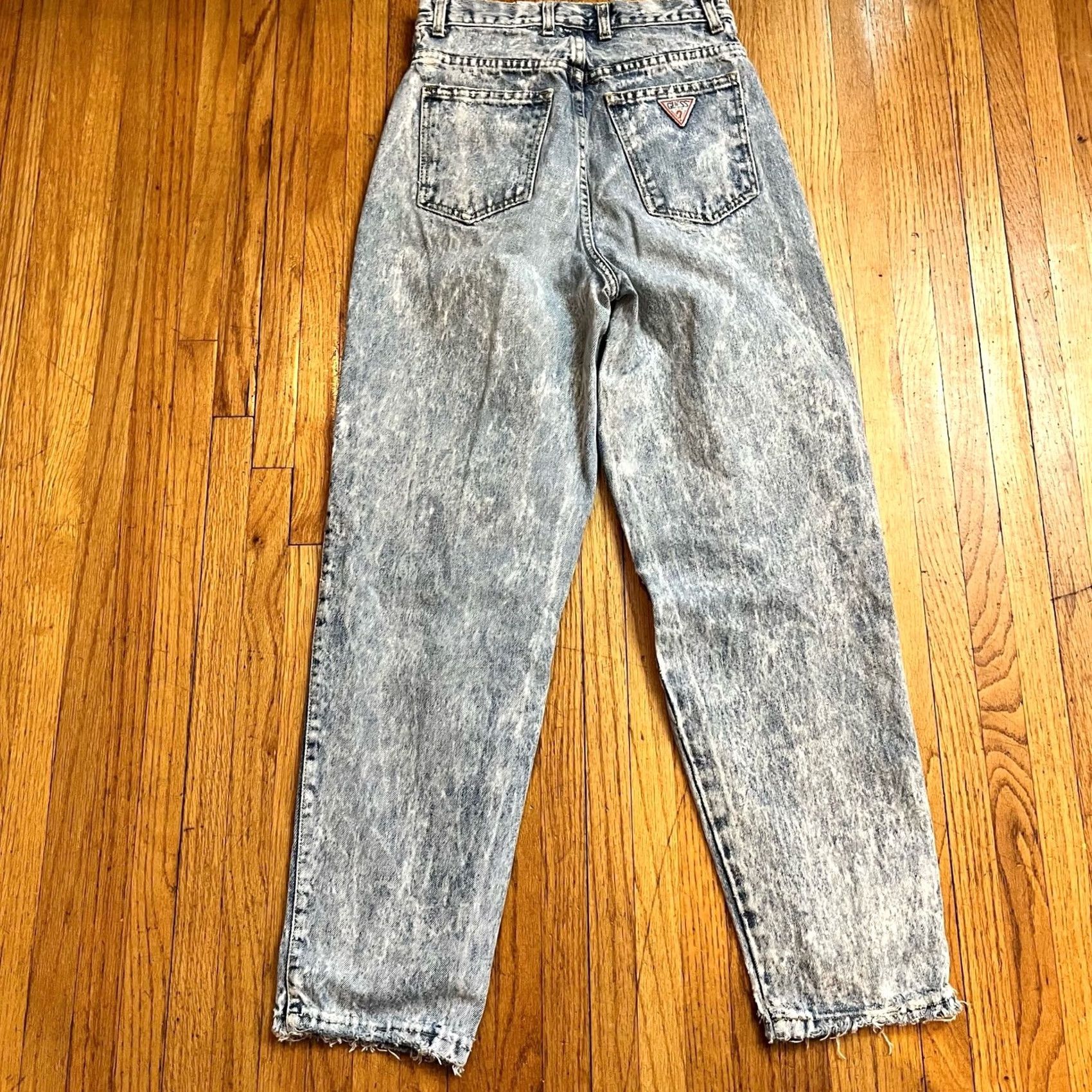 Guess VINTAGE Guess Georges Marciano Jeans Womens 30 Blue High Waist Acid Wash Jeans Womens 30 Blue High Waist Acid Wash Size 30" / US 8 / IT 44 - 5 Thumbnail