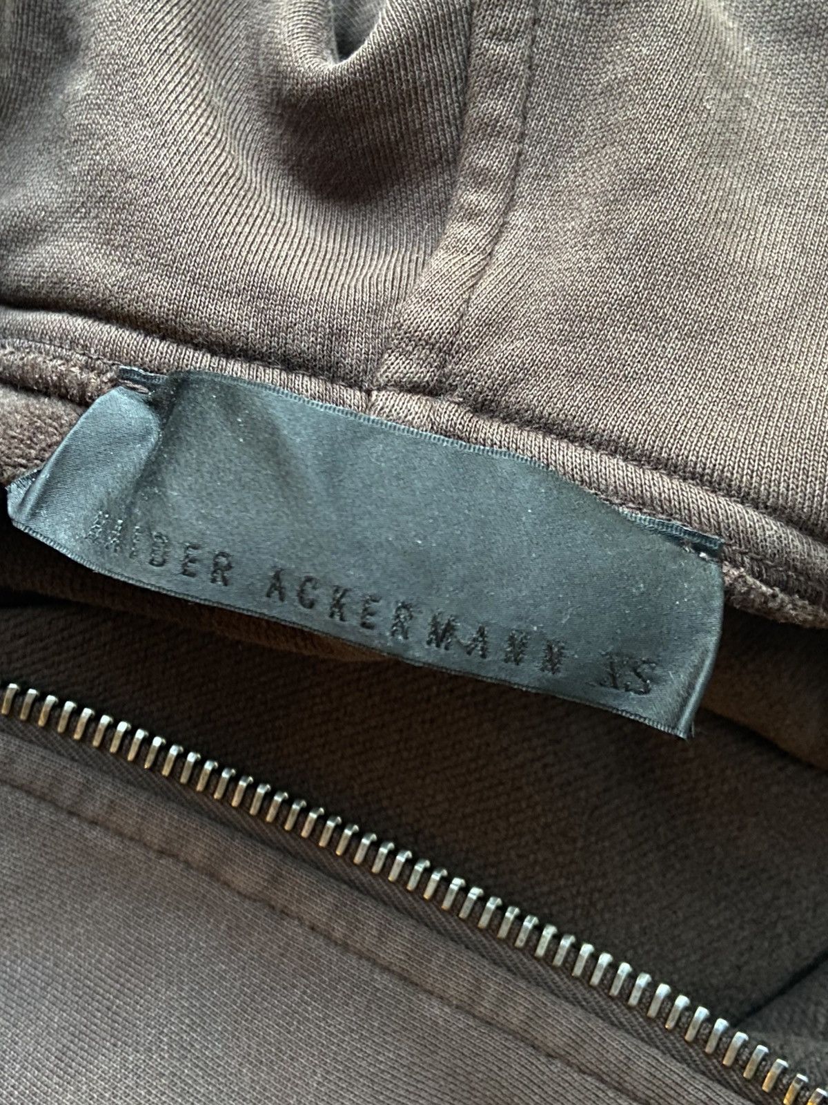 Haider Ackermann SS21 Hoodie Chocolate Embroidered Size US S / EU 44-46 / 1 - 5 Thumbnail