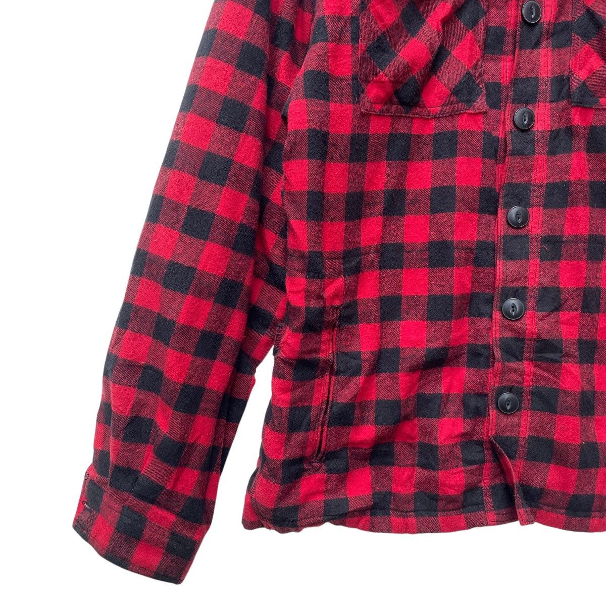 Flannel × Global Work × Japanese Brand Japanese Brand Global Checked Shadow Plaid Flannel Jacket Size US L / EU 52-54 / 3 - 4 Thumbnail