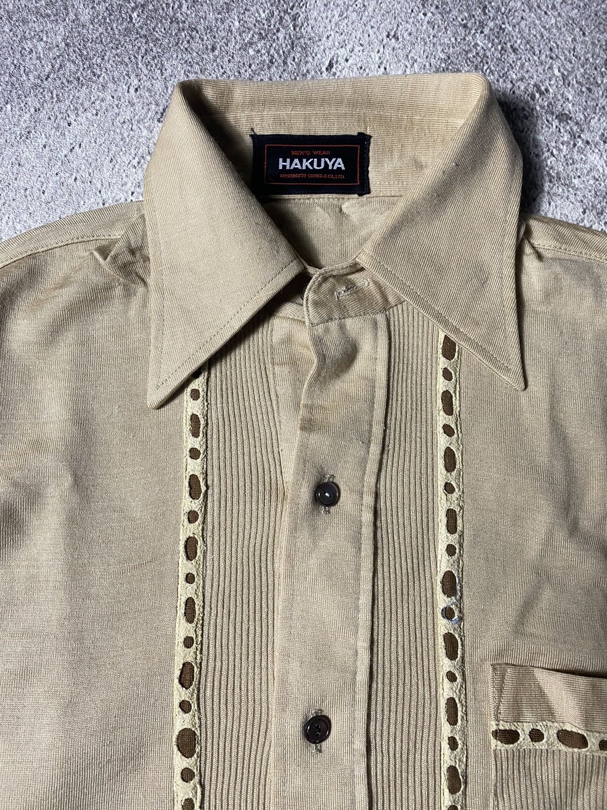 If Six Was Nine × Japanese Brand × Vintage Vintage 80s Hakuya By Morimoto Shoko Shirt Size US M / EU 48-50 / 2 - 3 Thumbnail