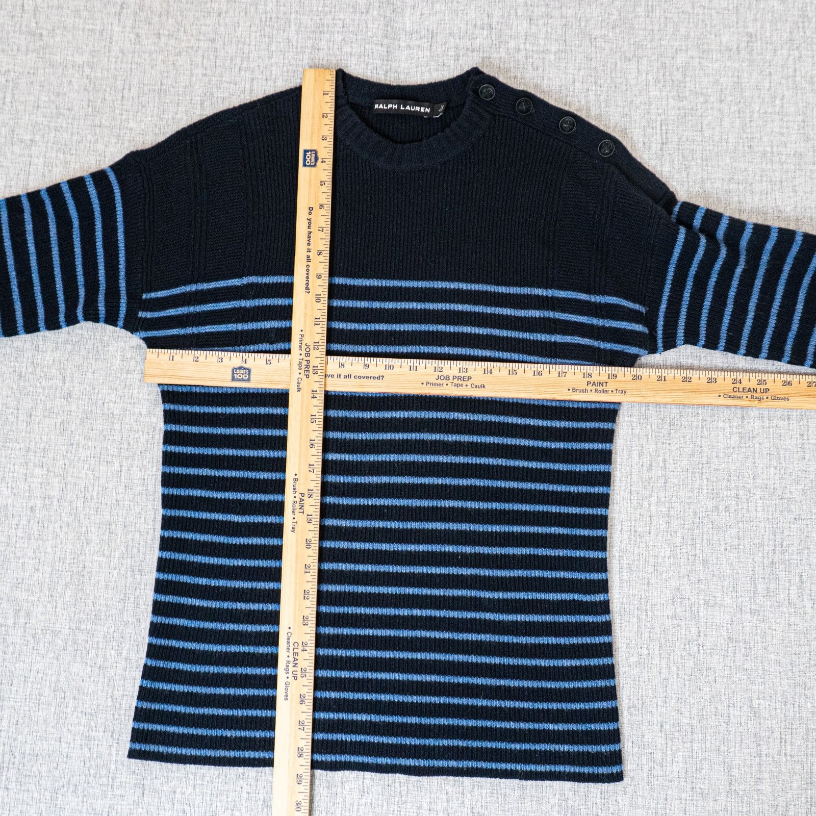 Ralph Lauren Black Label Ralph Lauren Black Label Wool Cashmere Sweater buttons Size US L / EU 52-54 / 3 - 4 Thumbnail