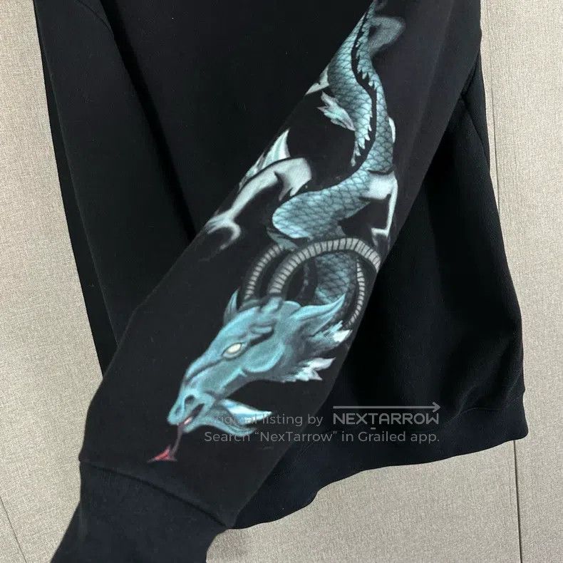 Givenchy Givenchy Black Dragon Print Sweatshirt (Cotton) Size US M / EU 48-50 / 2 - 3 Thumbnail