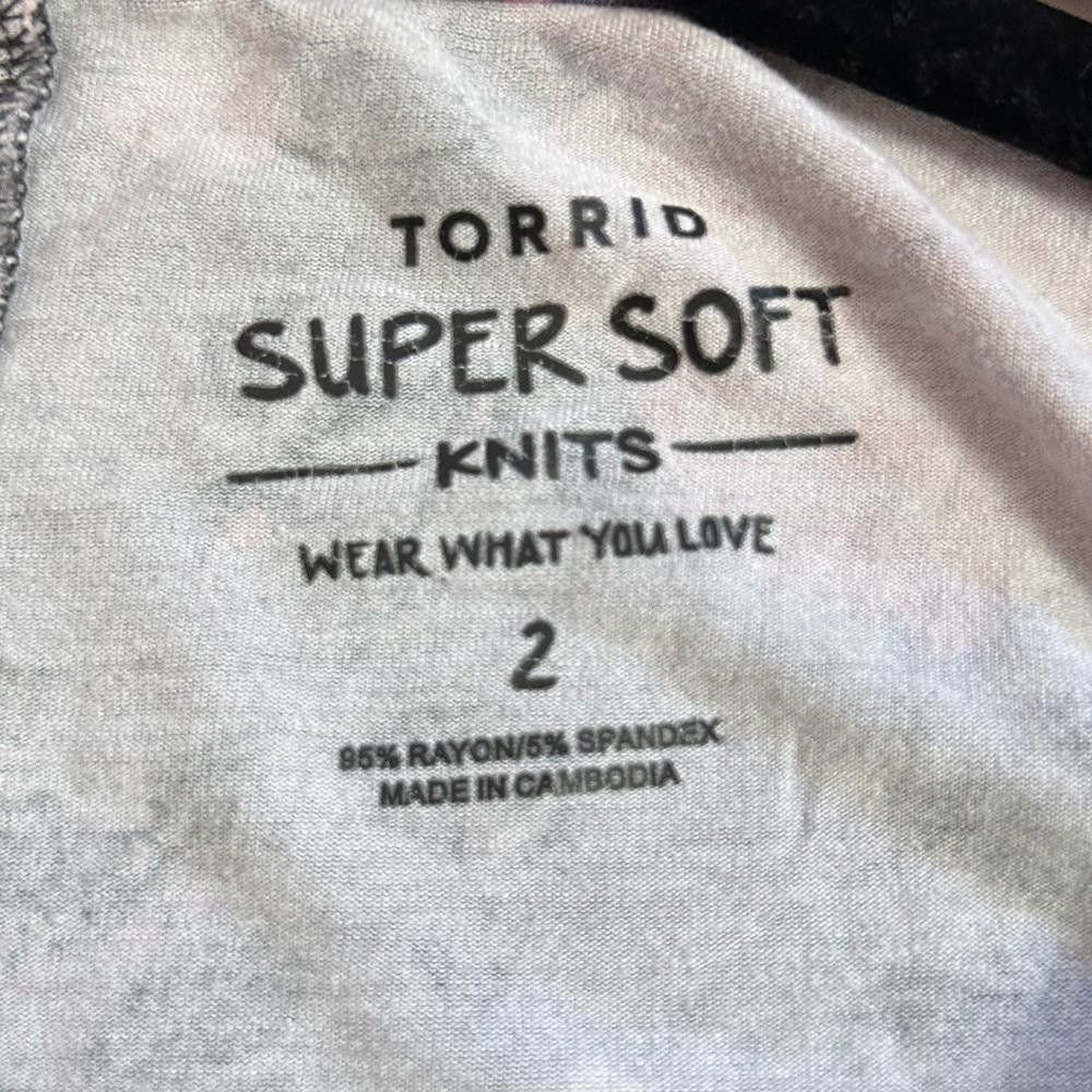 Torrid Torrid l Super Soft Knit Floral Tank 2X Size XXL / US 16-18 / IT 52-54 - 6 Thumbnail