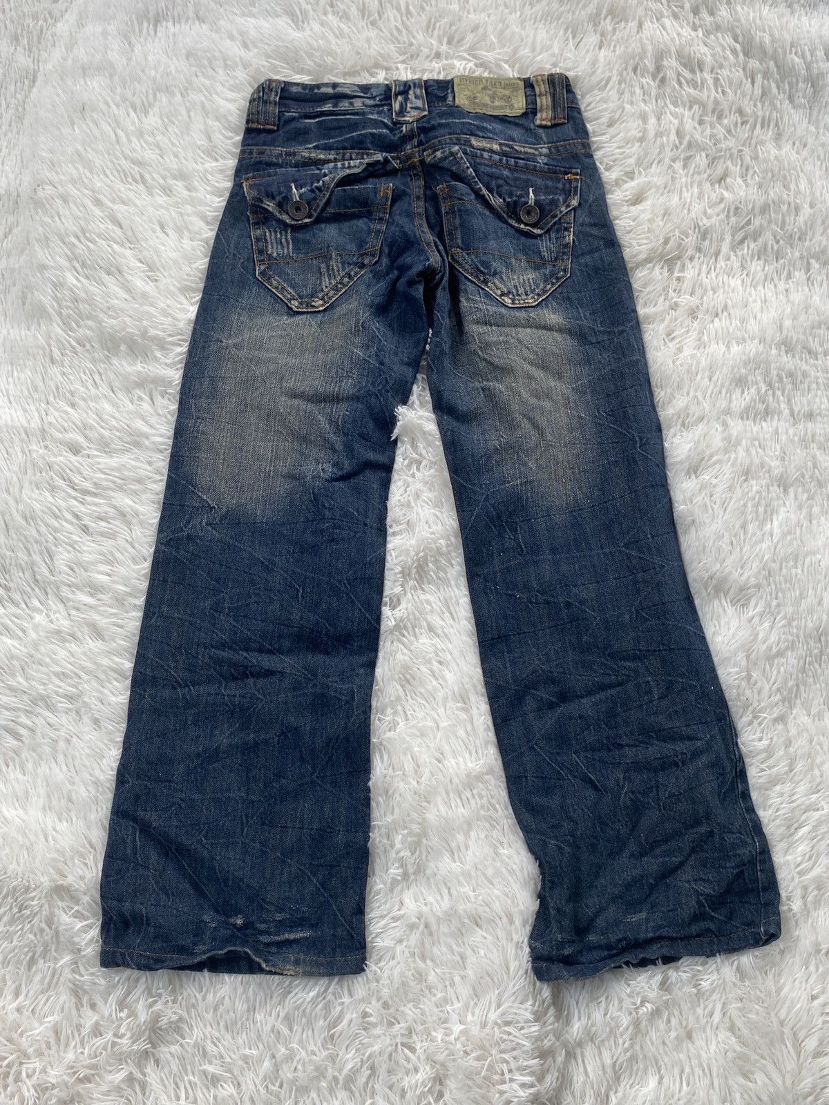 Vintage ❌RARE❌AFT Jean Pant Trouser pocket style streetwear jean Size US 26 / EU 42 - 1 Thumbnail