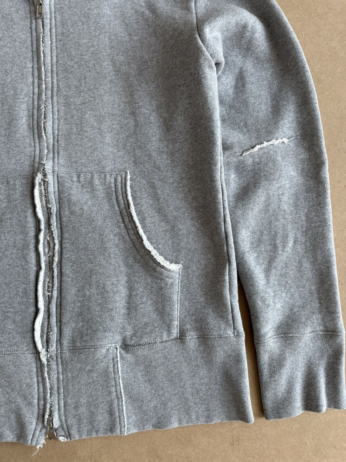 Yohji Yamamoto FW09 Pour Homme Darted Zip Hoodie Size US M / EU 48-50 / 2 - 4 Thumbnail